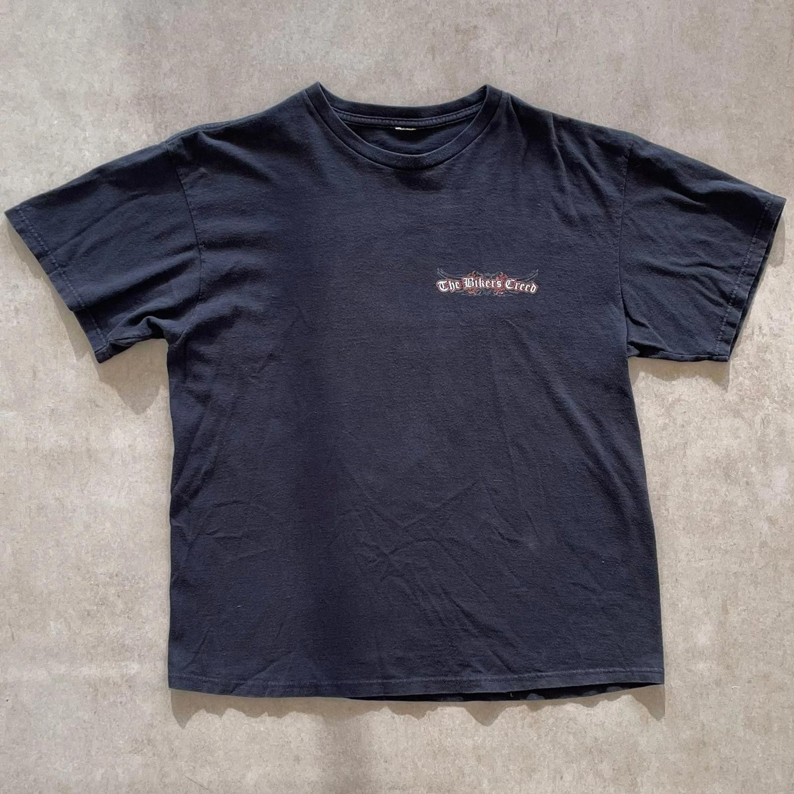 Designer 2013 The Bikers Creed Motorcycle T-Shirt - M Size ONE SIZE - 1 Thumbnail