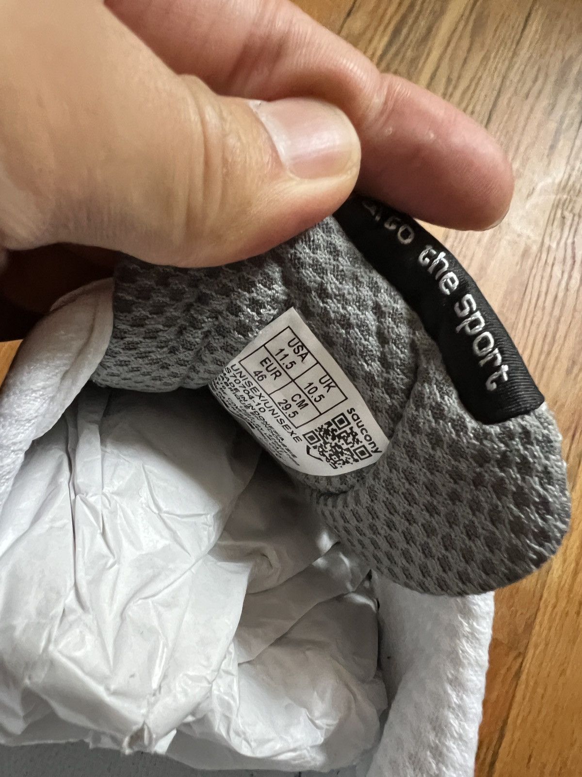 Saucony Saucony Progrid Triumph 4 grey silver Size US 11.5 / EU 44-45 - 6 Thumbnail