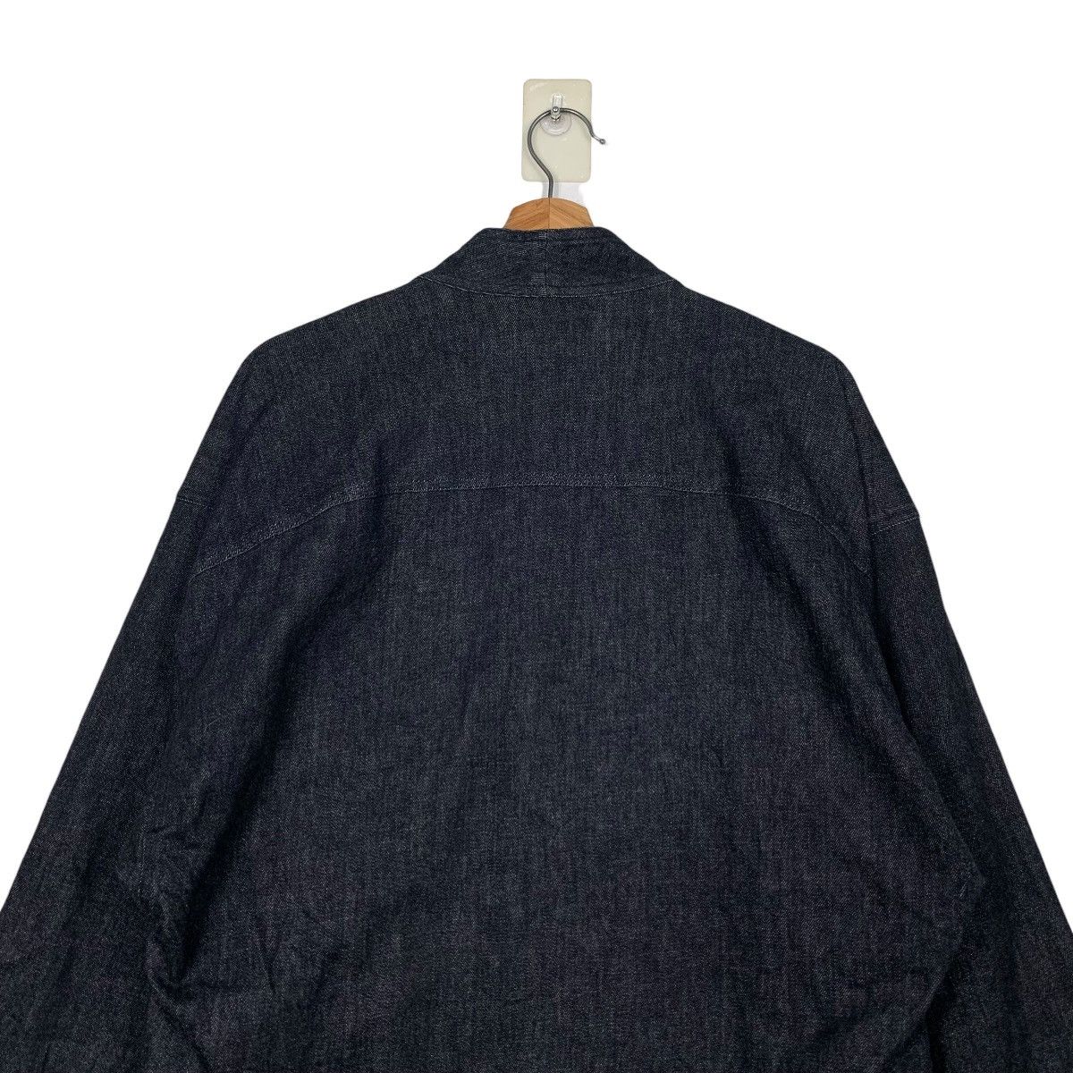 Japan Rags SAKAMOTO DENIM Blue Indigo Button Jacket #2580-C116 Size US S / EU 44-46 / 1 - 8 Thumbnail