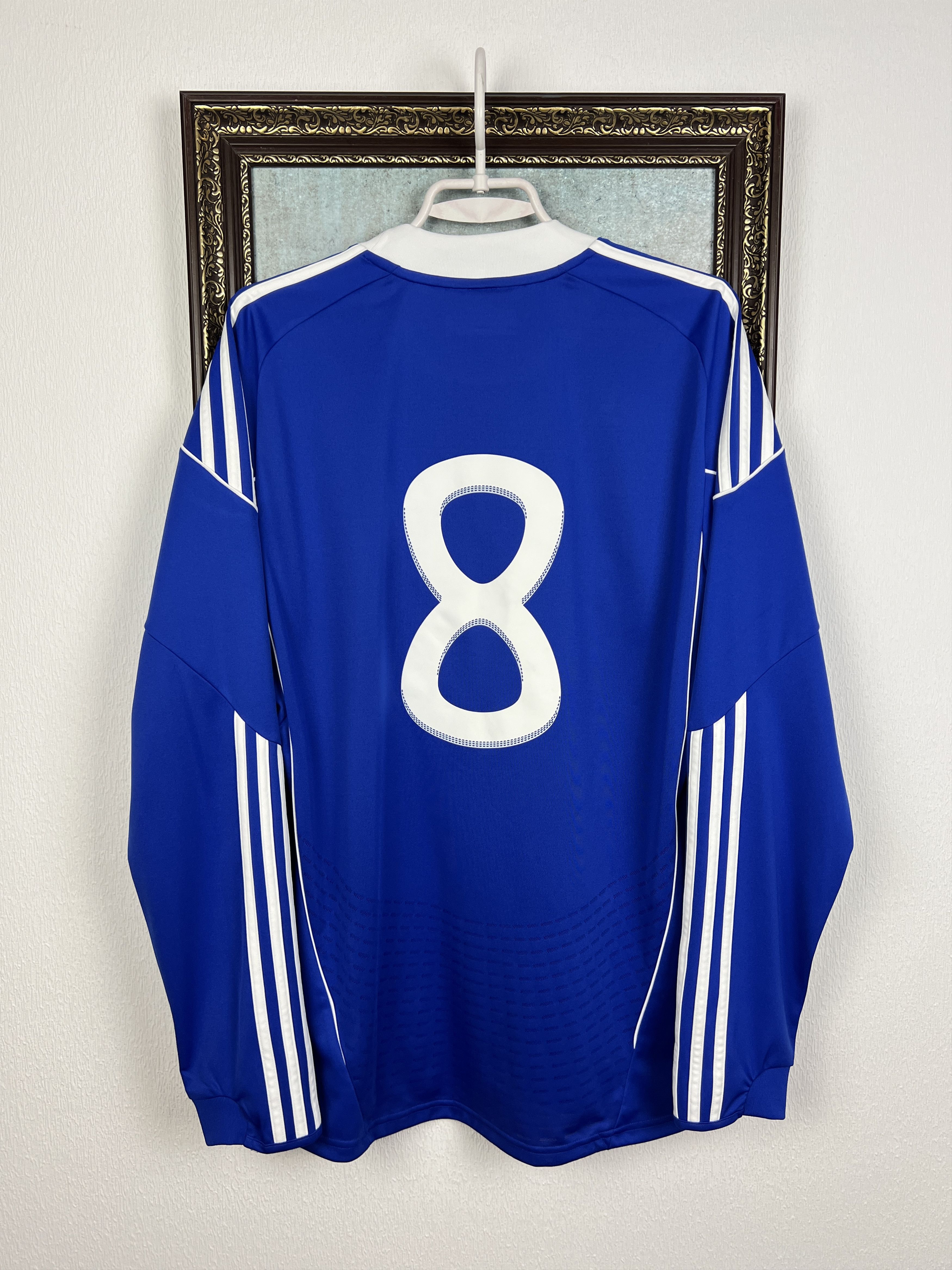Adidas Slovakia Home football shirt Long Sleeve Player Issue Jersey Size US L / EU 52-54 / 3 - 8 Thumbnail