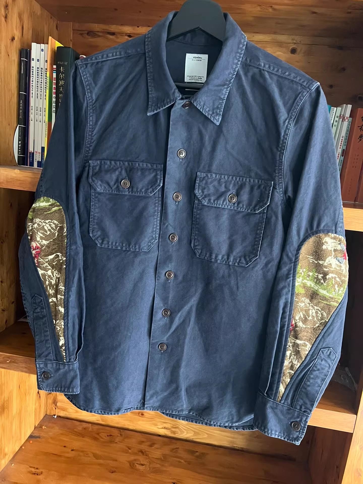 Visvim visvim 2016 Indigo Dye Work Shirt Size US S / EU 44-46 / 1 - 3 Thumbnail