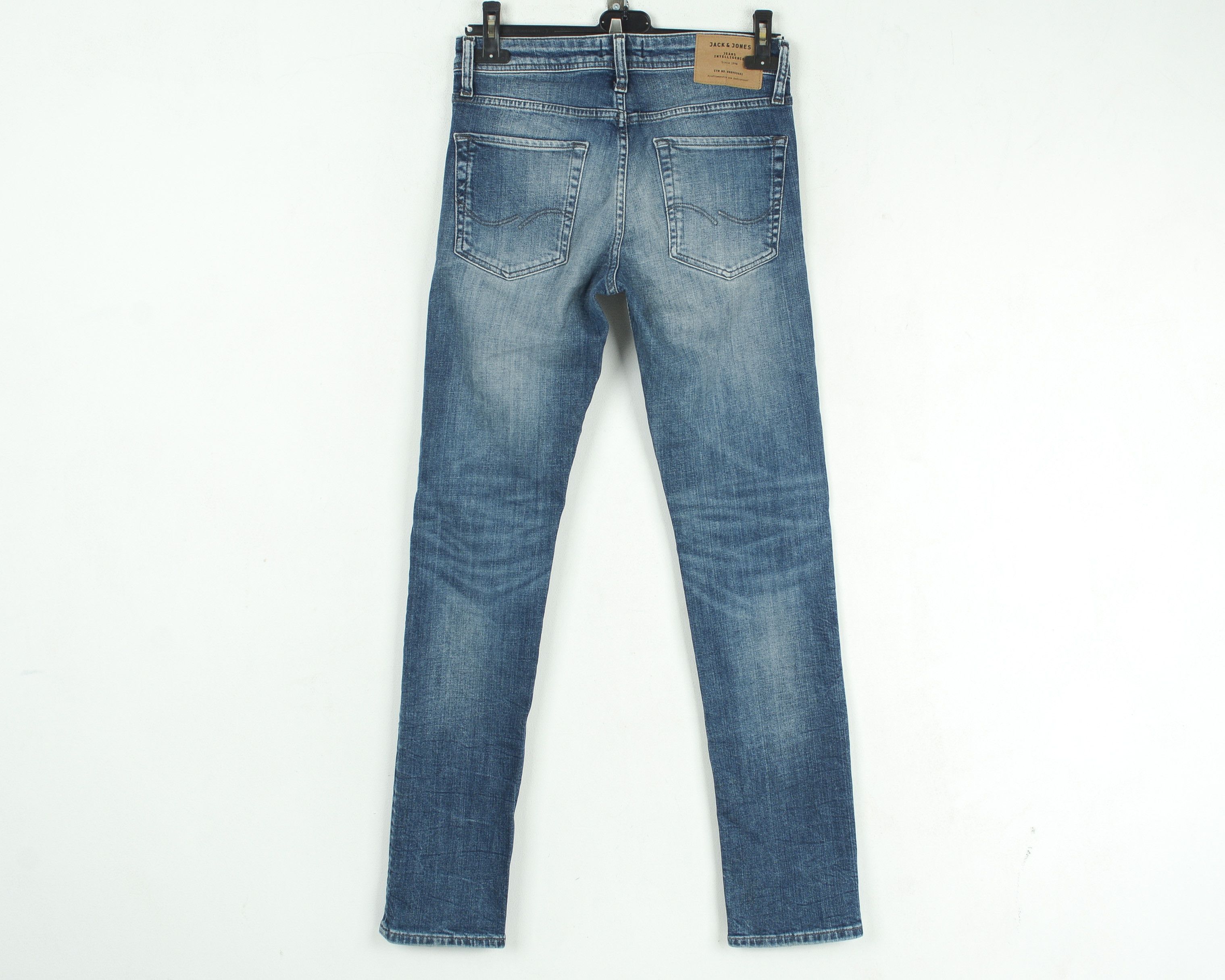 Jack & Jones Glenn Mens W29 L32 Slim Tapered Jeans Denim Pants Trousers Size US 29 - 4 Thumbnail