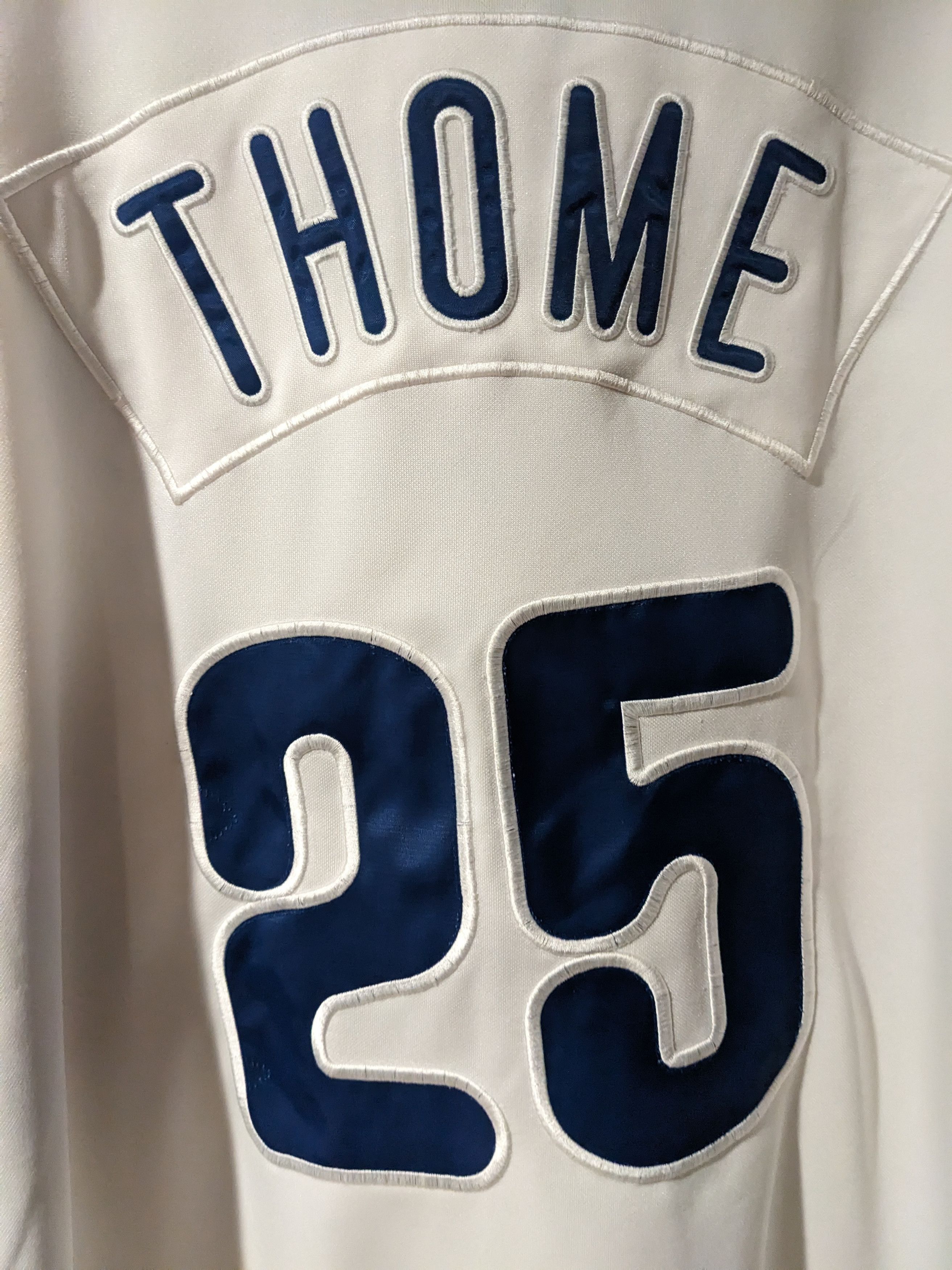 MLB × Nike × Vintage Vintage Y2K Phillies Thome MLB Baseball X-Large Nike Jersey Size US XL / EU 56 / 4 - 2 Thumbnail