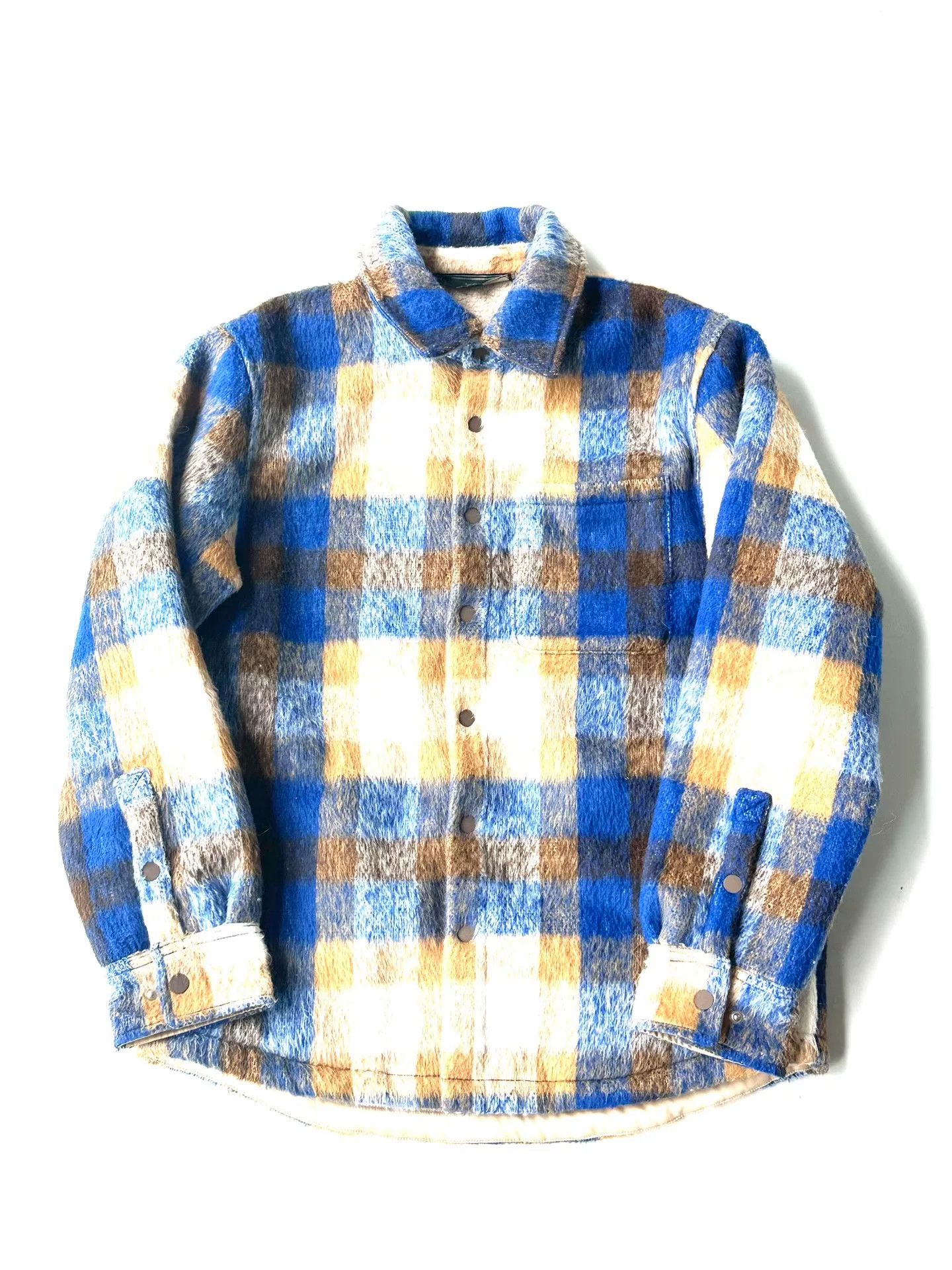 Kith Kith sheridan shirt jacket blue/multicolor | Grailed