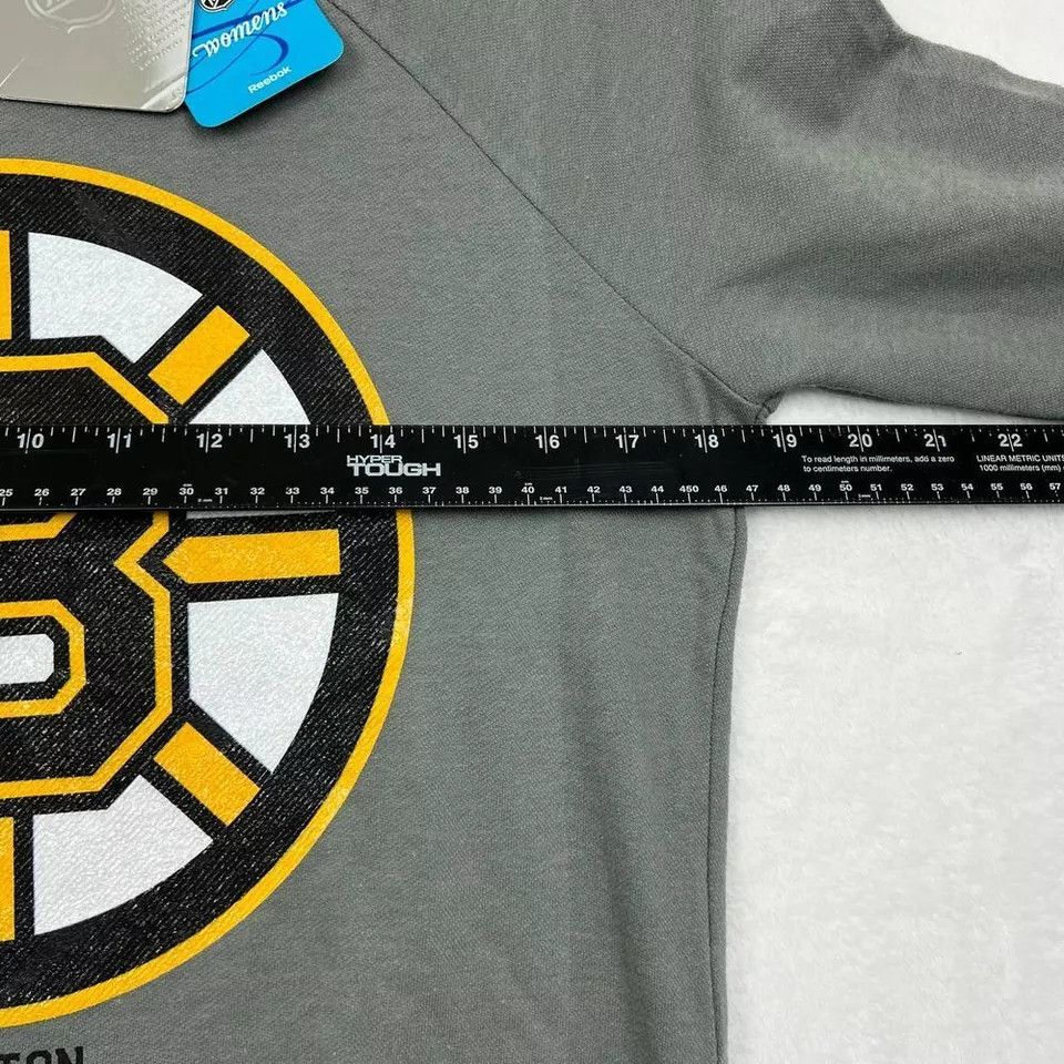 Reebok Boston Ruins Sweatshirt Women NHL Pullover Long Sleeve New S Size S / US 4 / IT 40 - 3 Thumbnail