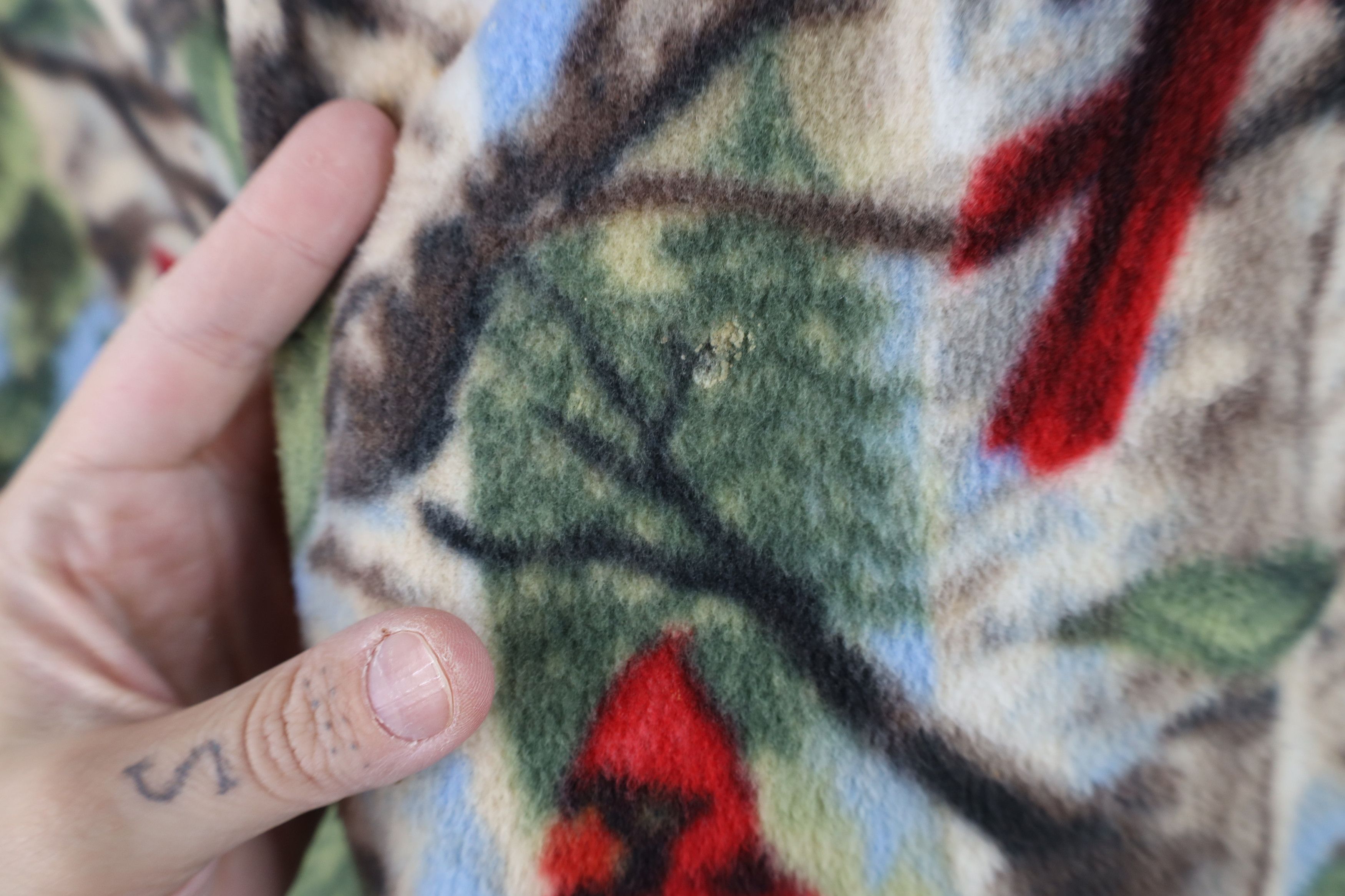Vintage Vintage 90s Streetwear All Over Print Fleece Vest Jacket USA Size XL / US 12-14 / IT 48-50 - 4 Thumbnail