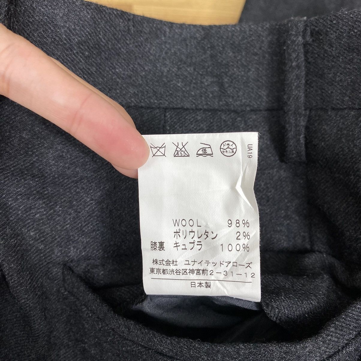 Japanese Brand × United Arrows UNITED ARROW Japanese Brand Wool Trousers Casual Pant Size US 28 / EU 44 - 7 Thumbnail