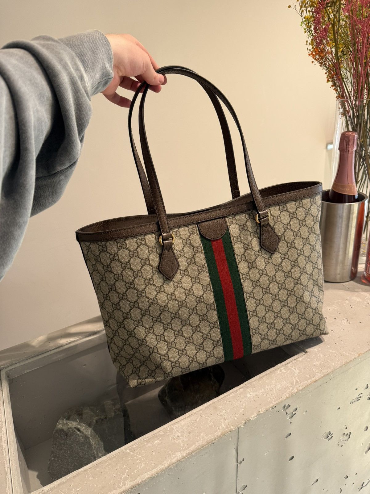 Gucci BNWT Gucci Ophidia Tote Shopper Bag Size ONE SIZE - 3 Thumbnail