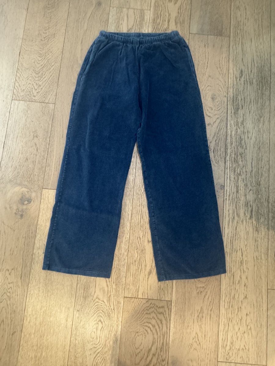 image of Les Tien Corduroy Pants in Blue, Men's (Size 32)
