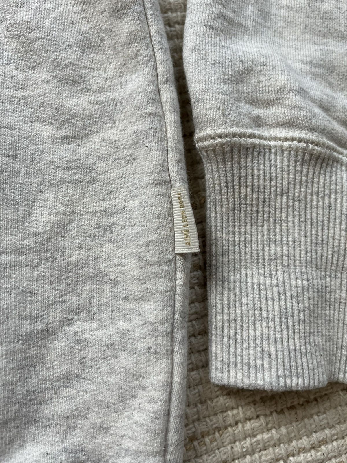 Aime Leon Dore Cream heather ALD uniform sweatshirt (old design) Size US S / EU 44-46 / 1 - 5 Thumbnail