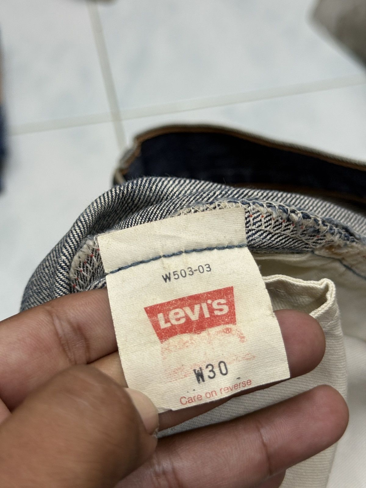 Levi's 🔥🔥🔥STEALS VTG LEVIS DISTRESSED DENIM Size 28" / US 6 / IT 42 - 13 Thumbnail