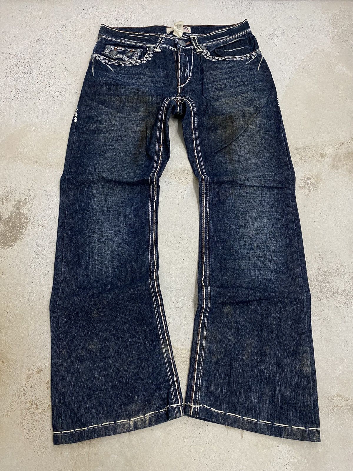 Beauty Beast Laguna Beach Japan Style Chrome Heart Yohji Yamamoto Underco Size US 32 / EU 48 - 1 Thumbnail