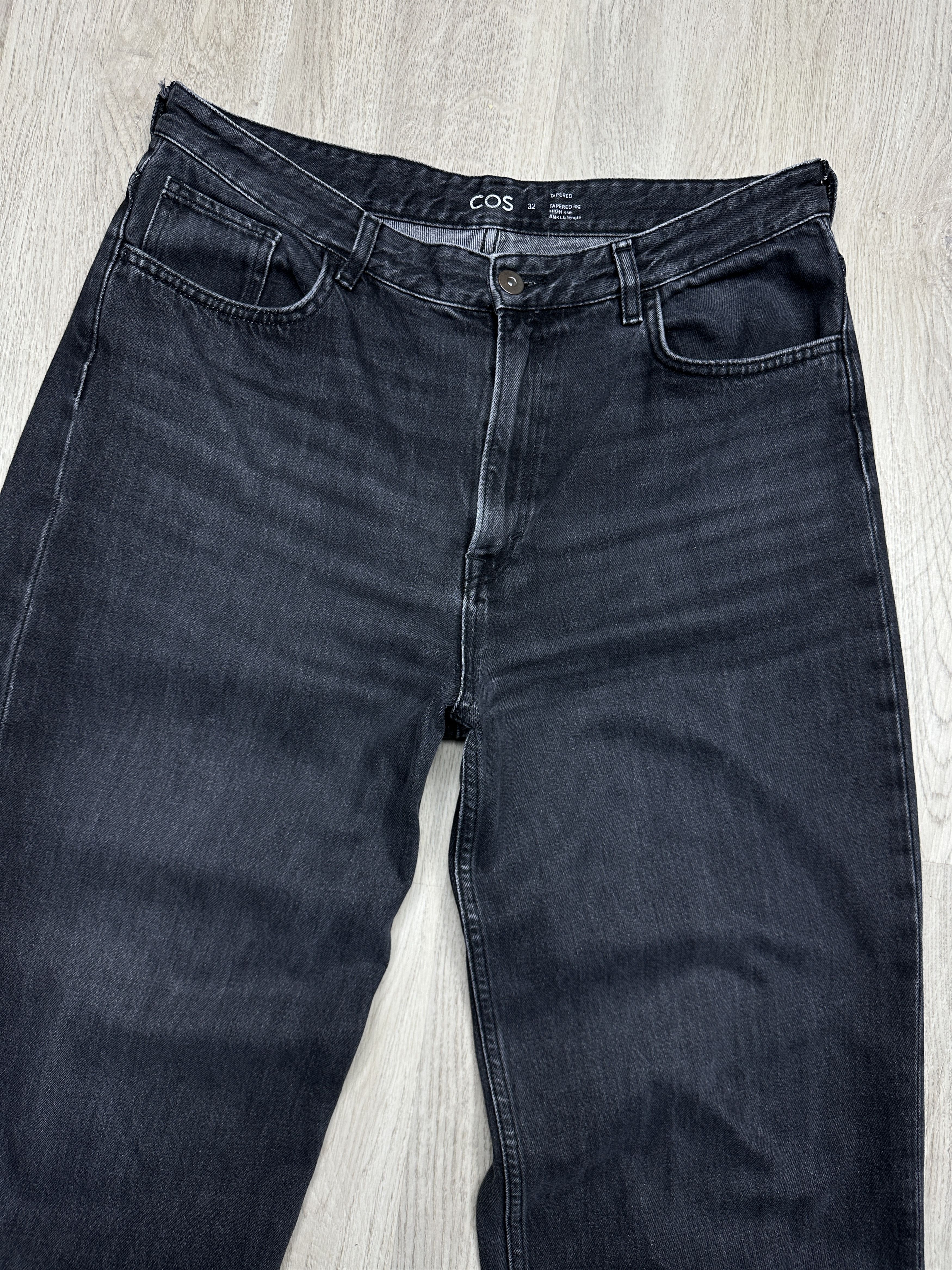 Cos Cos Mens Denim Pants Tapered Jeans Size US 32 / EU 48 - 2 Thumbnail