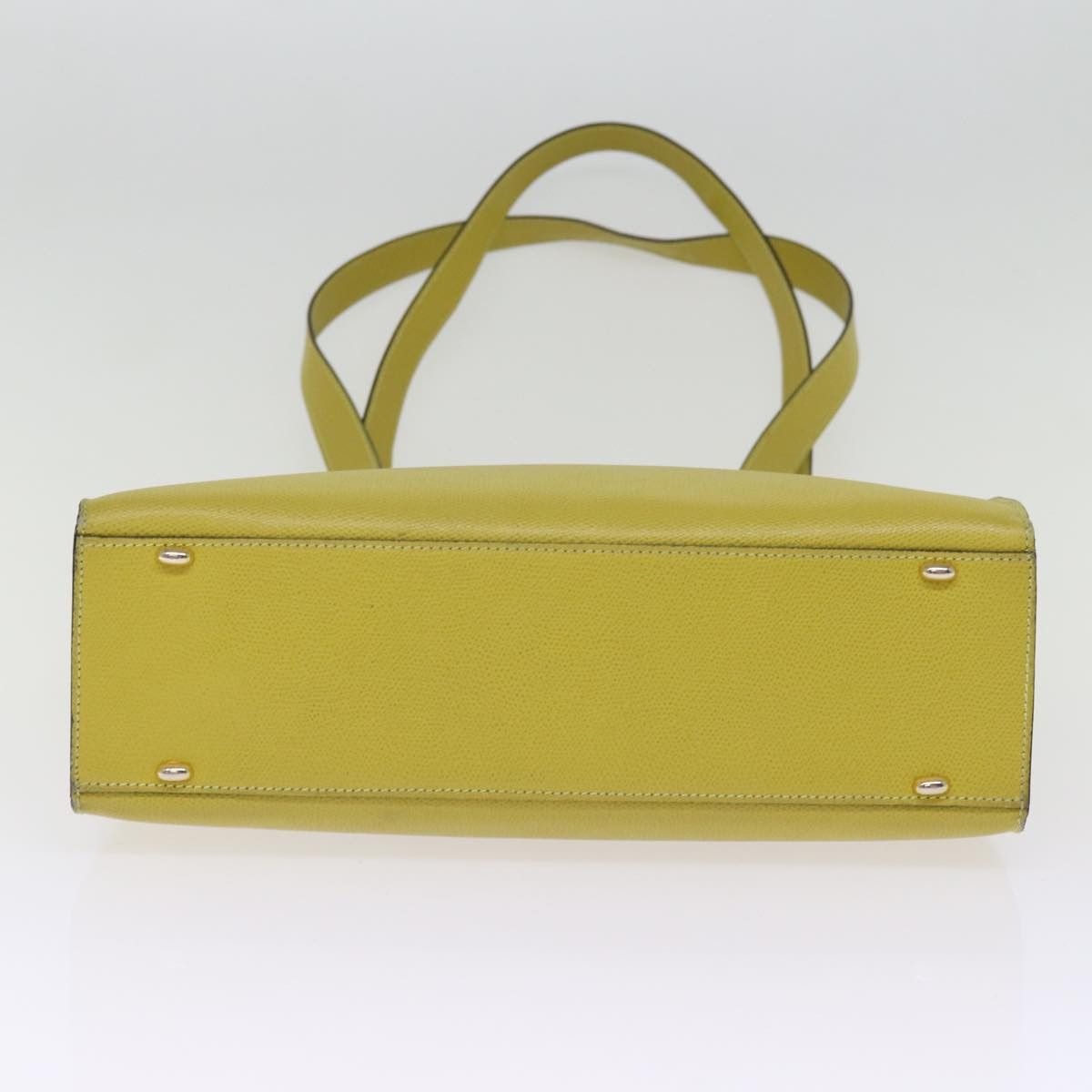 Celine CELINE Tote Bag Leather Yellow Size ONE SIZE - 5 Thumbnail