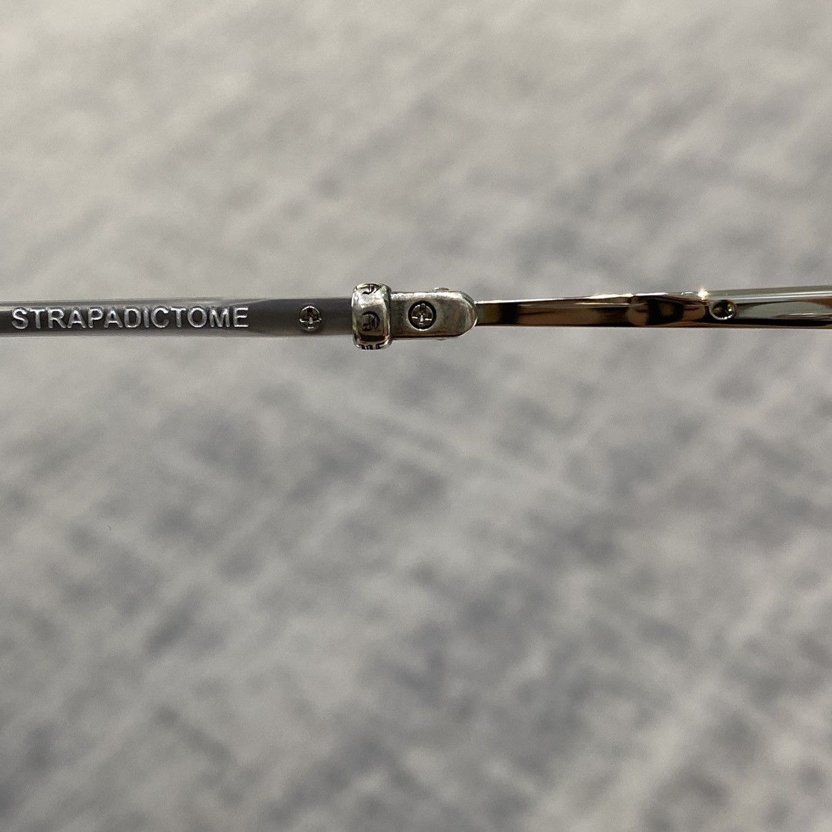 Chrome Hearts CHROME HEARTS STRAPADICTOME Matte Graphite/Shiny Silver Size ONE SIZE - 11 Thumbnail