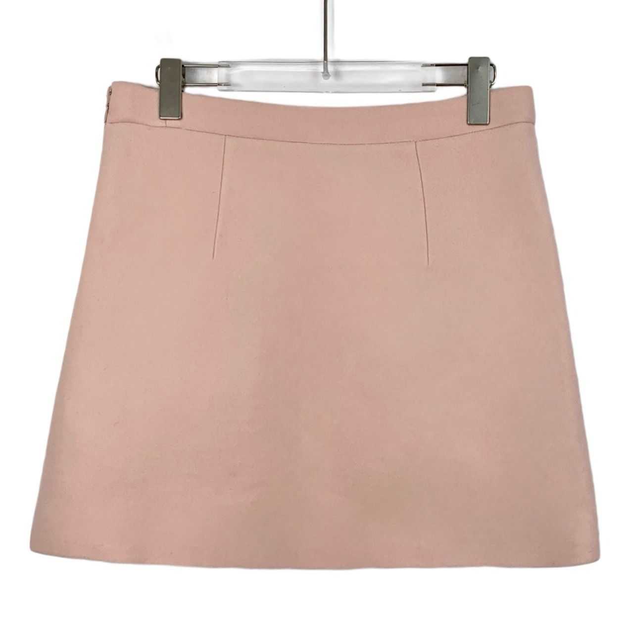 Miu Miu Miu Miu A-Line Wool Blend Mini Skirt With Contrast Pocket Size 32" / US 10 / IT 46 - 2 Thumbnail