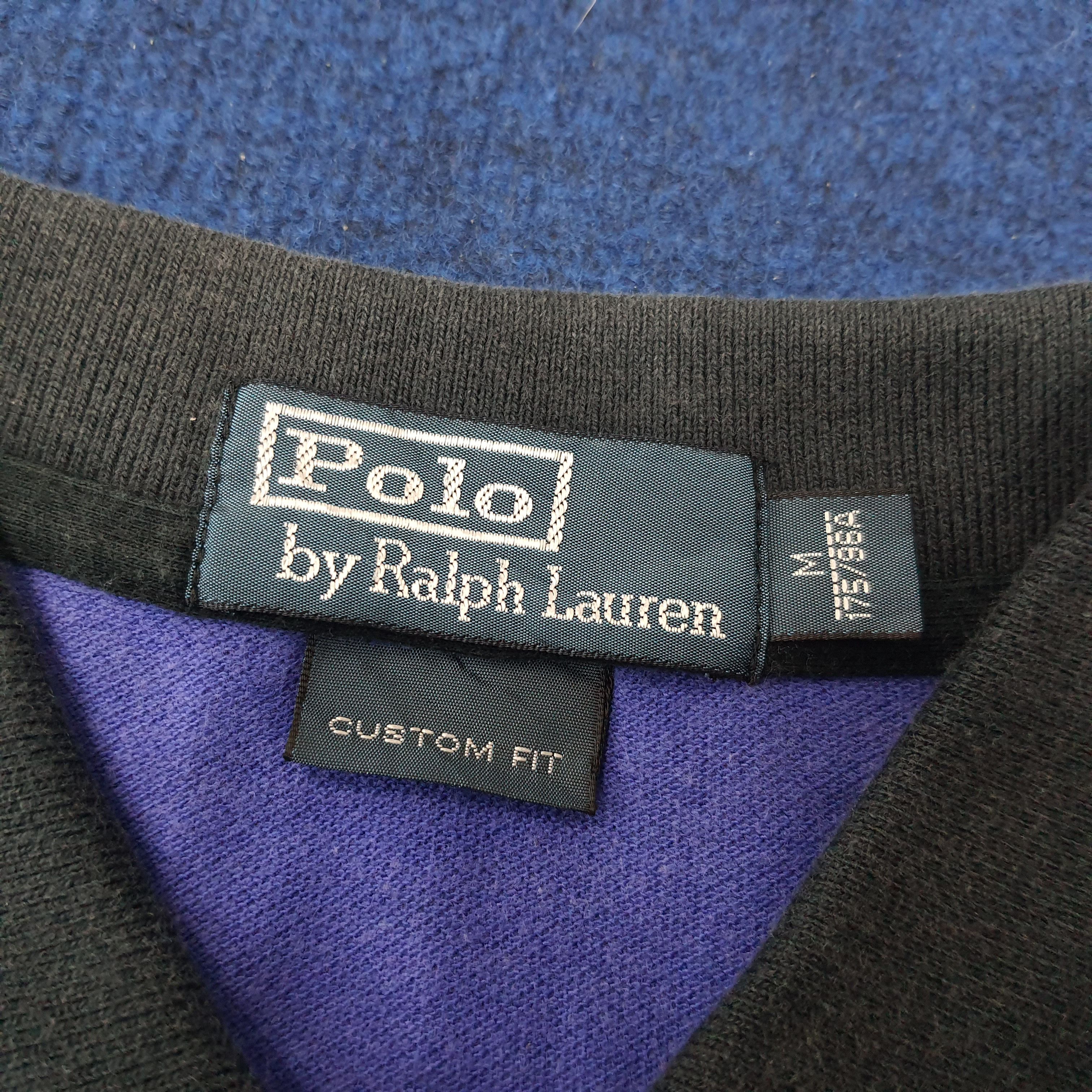 Polo Ralph Lauren × Vintage Vintage Polo by Ralph Lauren Black Watch Polo Shirt C219N13 Size US M / EU 48-50 / 2 - 6 Thumbnail