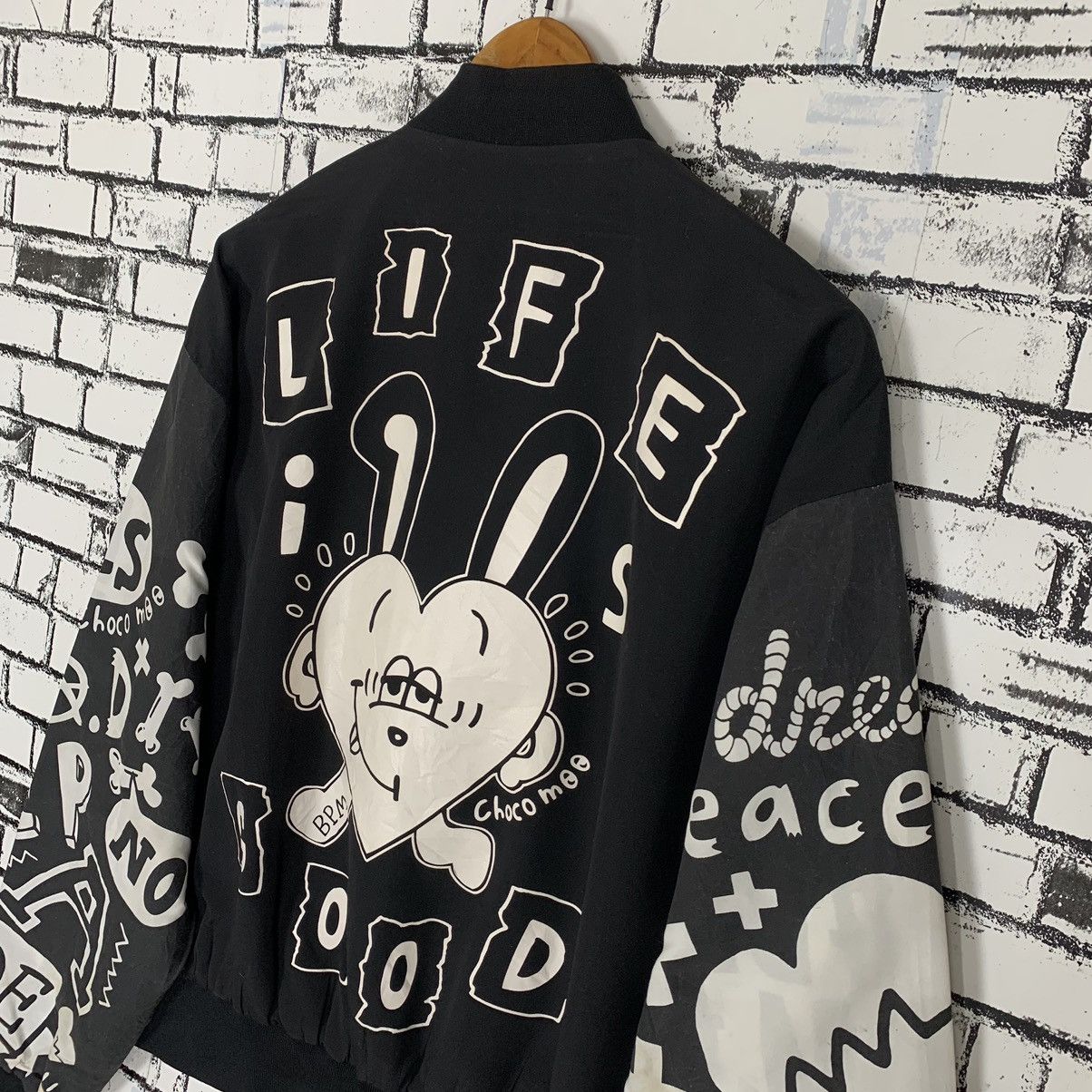 Broken Planet × Japanese Brand Broken Planet Market(BPM) Design Punk Bomber Jacket Size US S / EU 44-46 / 1 - 8 Thumbnail