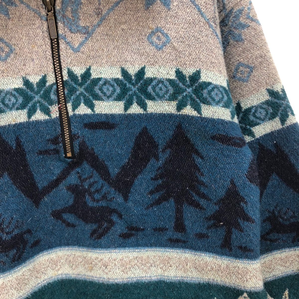 L.L. Bean 🔥Vintage LL Bean Aztec Full Print Story On Jacket Size US M / EU 48-50 / 2 - 10 Thumbnail