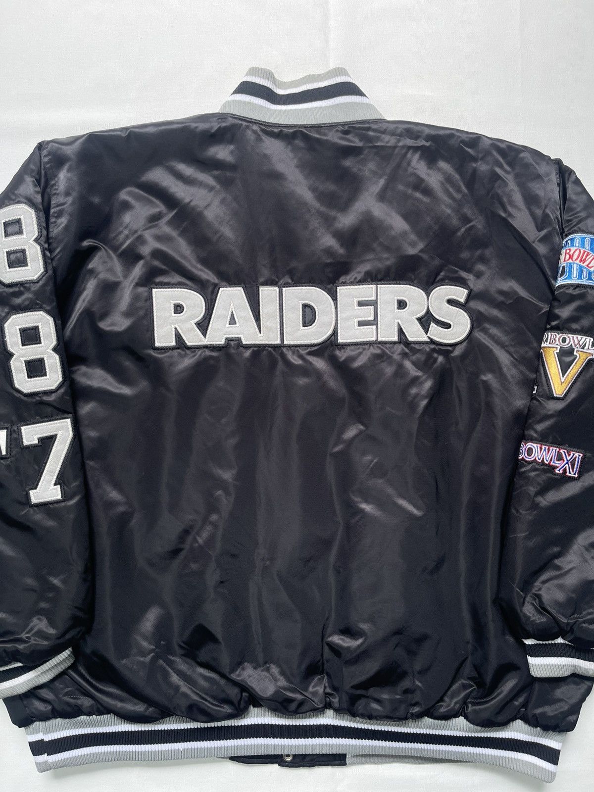 Born X Raised × NFL NFL Raiders Bomber Jacket Size US XXL / EU 58 / 5 - 1 Thumbnail