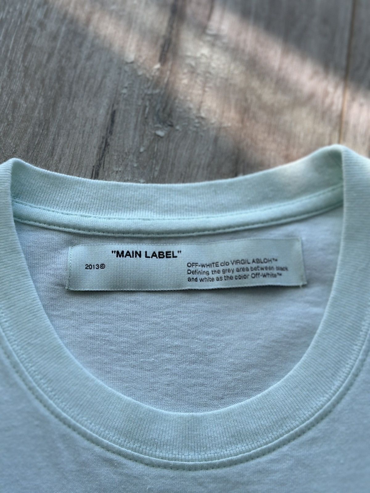 Off-White Off-White by Abloh cross corals tee t t-shirt carravaggio Size US S / EU 44-46 / 1 - 9 Thumbnail