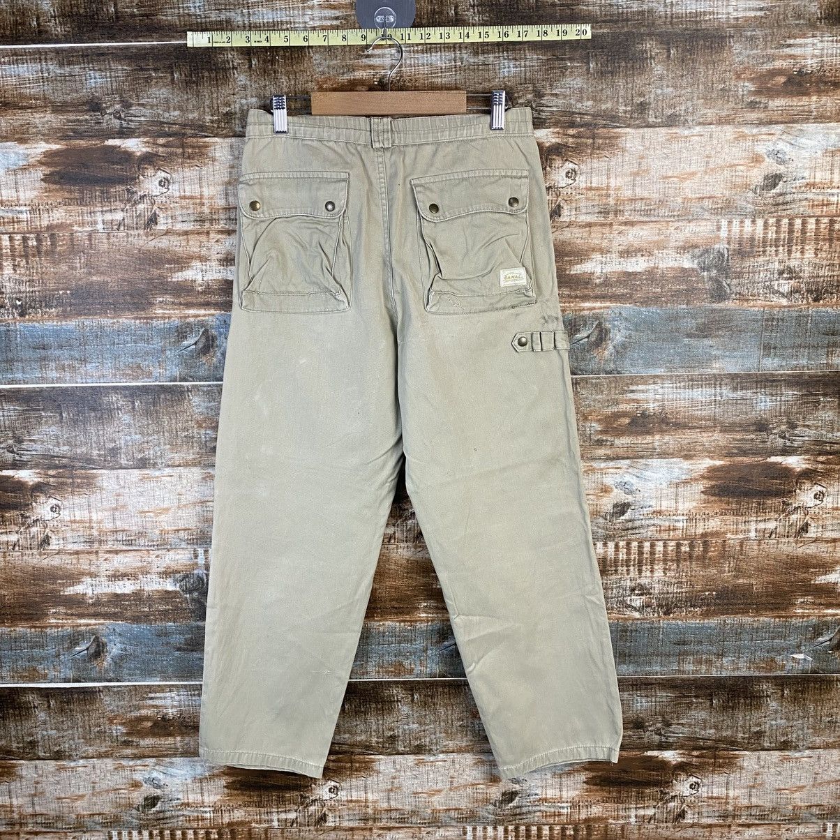 Japanese Brand DL Caral Beige Cargo Multipocket Pants #C1132 Size US 26 / EU 42 - 15 Thumbnail