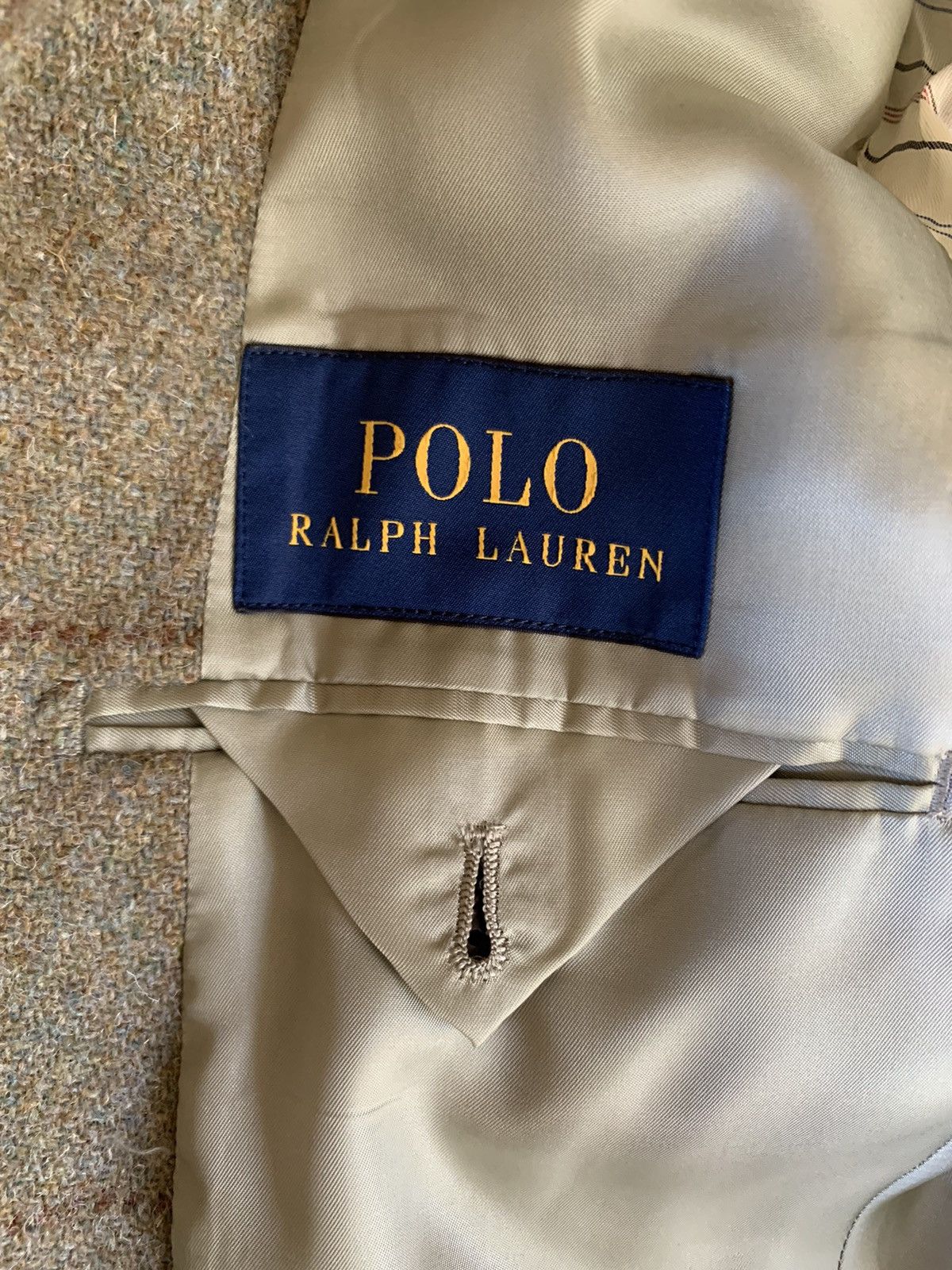 Polo Ralph Lauren Polo Ralph Lauren wool tweed 2-button blazer Size 38R - 3 Thumbnail