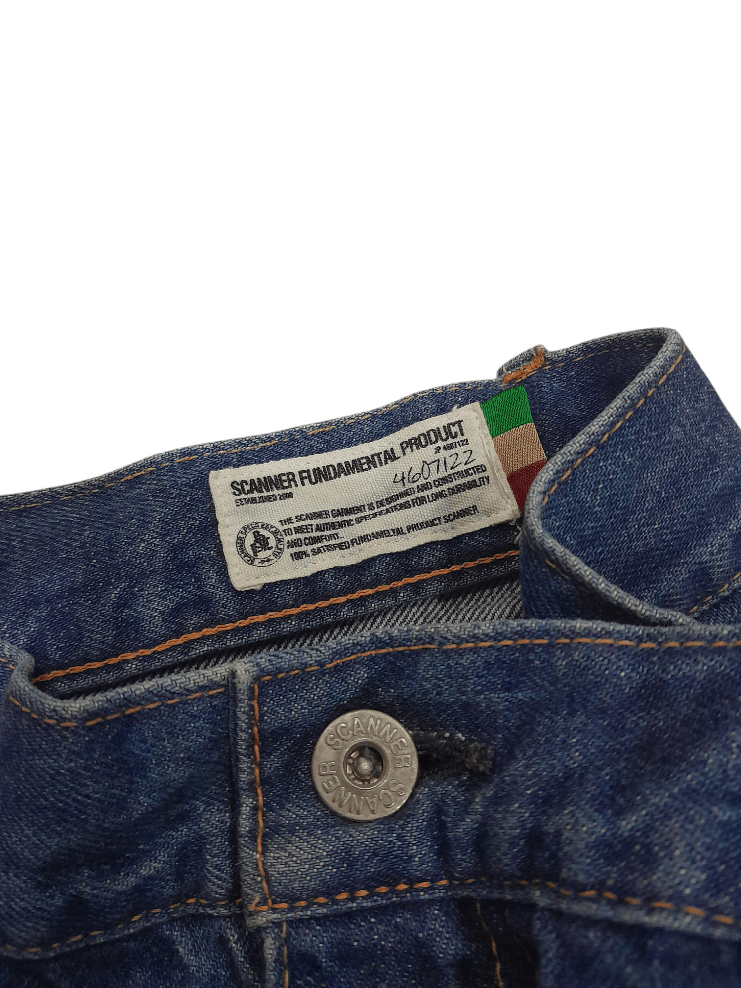 Other SCANNER Japan Denim Baggy (F565) Waist 35 Size US 35 - 6 Thumbnail