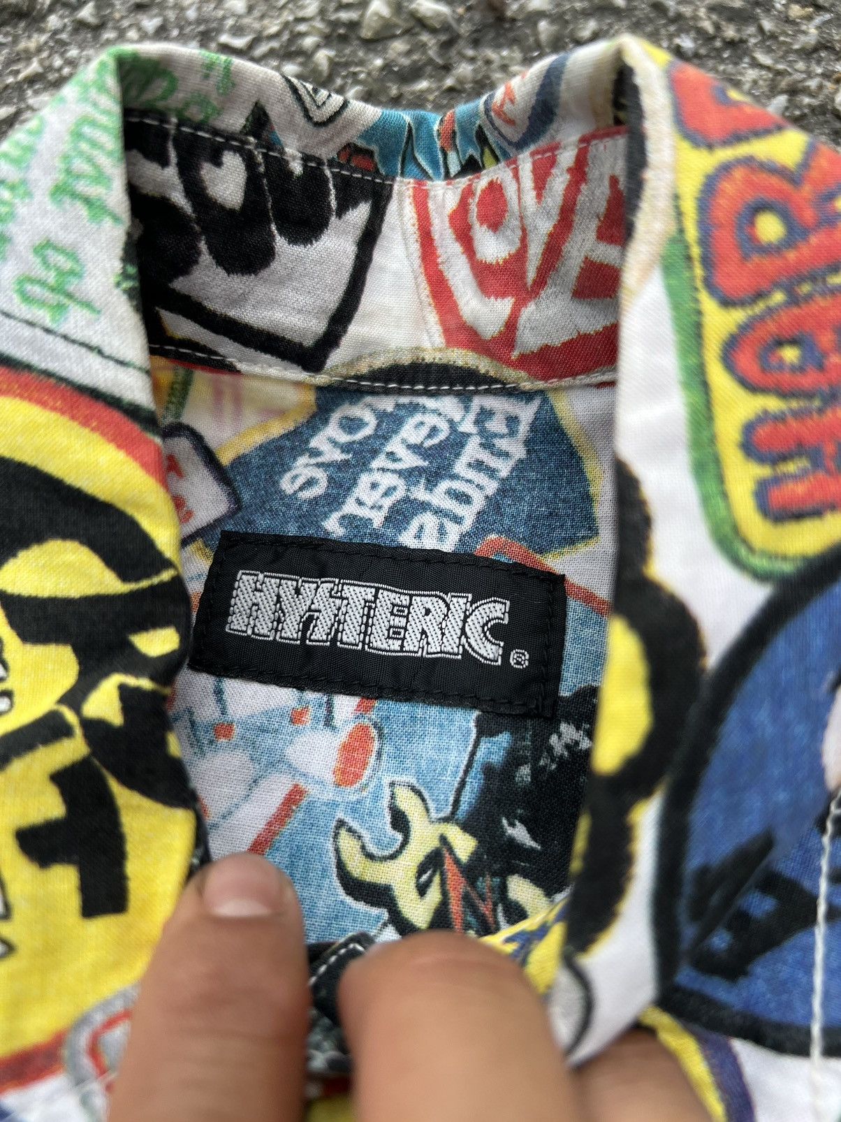 Hysteric Glamour VINTAGE HYSTERIC GLAMOUR JAPANESE BRAND SHIRT BUTTONS UP Size US L / EU 52-54 / 3 - 4 Thumbnail