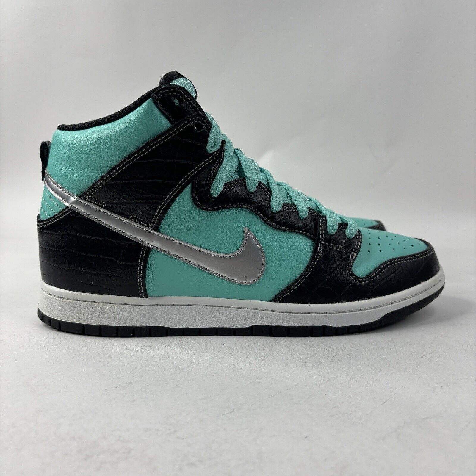 Nike Nike SB Dunk High Premium x Diamond Supply Co. “Tiffany” Size US 11 / EU 44 - 4 Thumbnail
