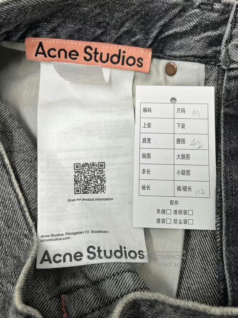 Acne Studios Acne Studios size M Vintage worn low-waist wide-leg relaxed Size US 30 / EU 46 - 5 Thumbnail