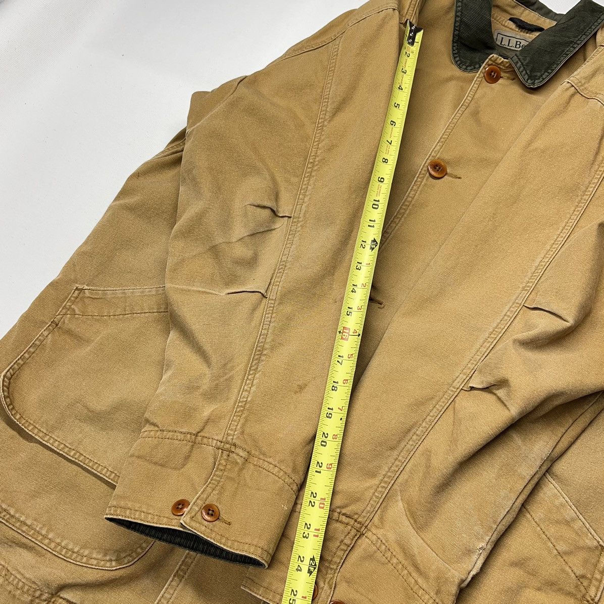 L.L. Bean × Vintage LL Bean Coat Brown Chore Barn Jacket Flannel Lined Canvas Size US XL / EU 56 / 4 - 24 Thumbnail