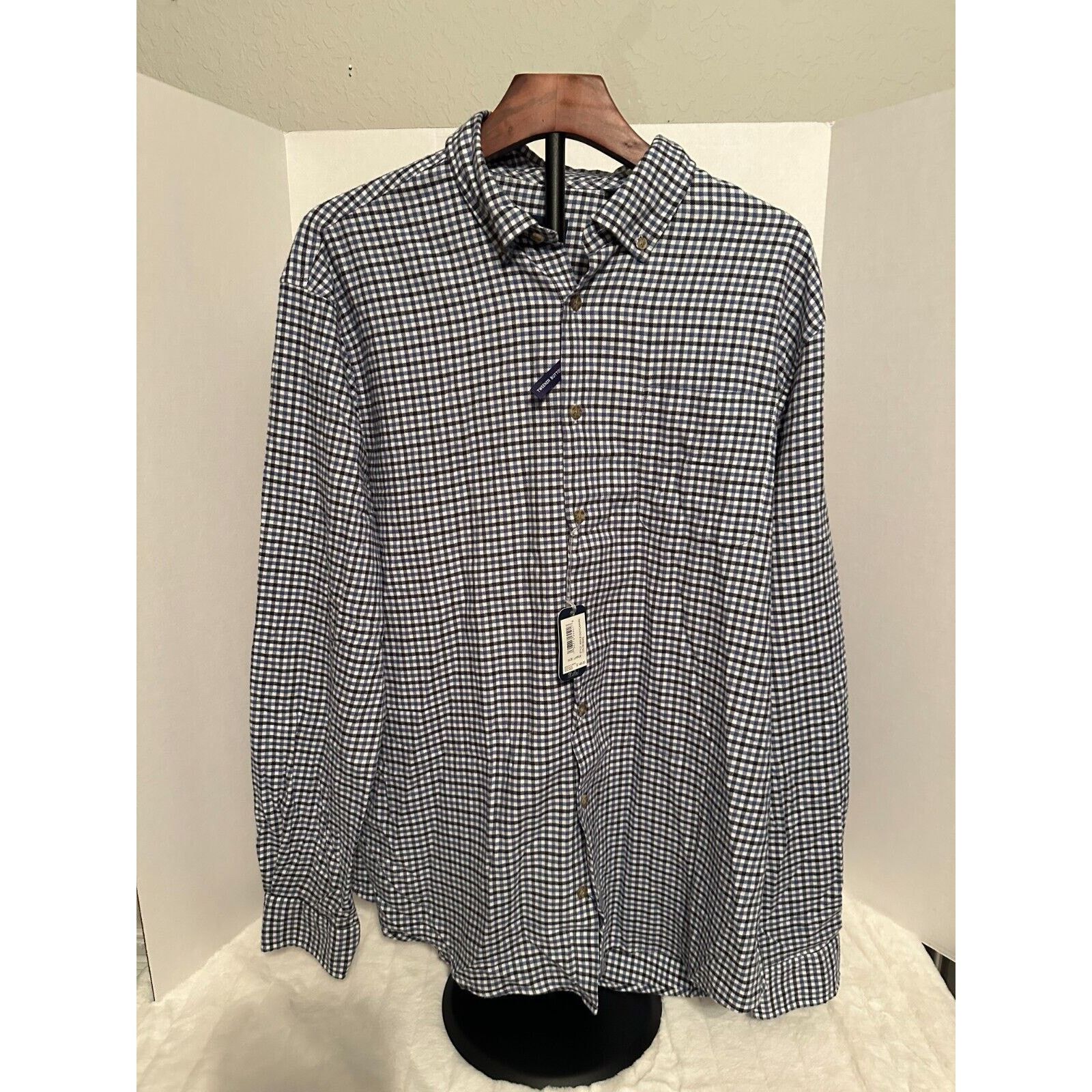 johnnie-O Jonnie-O Classic Fit Checkered Button Down Shirt Size Large Size US L / EU 52-54 / 3 - 1 Thumbnail