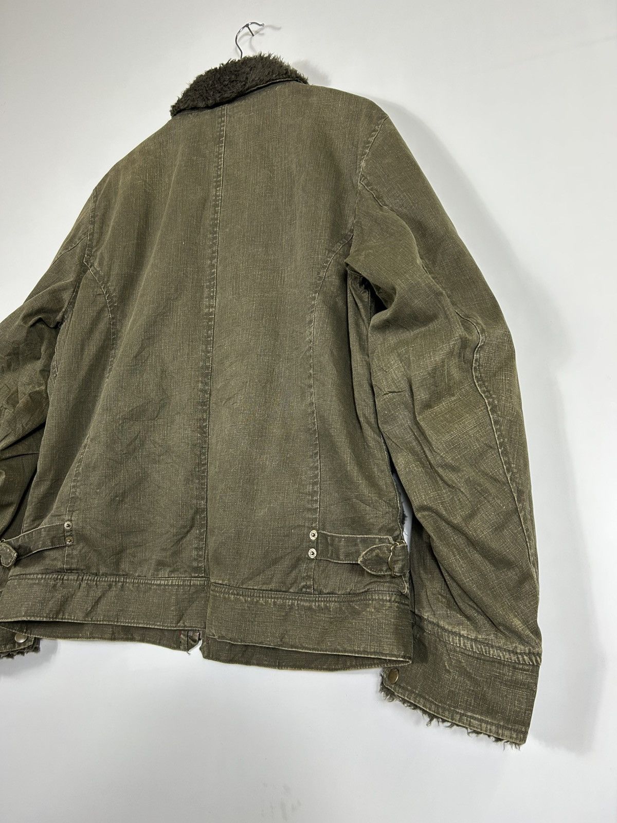 Japanese Brand ⚡️Vintage Ball Zipper Military Style Jacket Size US XL / EU 56 / 4 - 15 Thumbnail