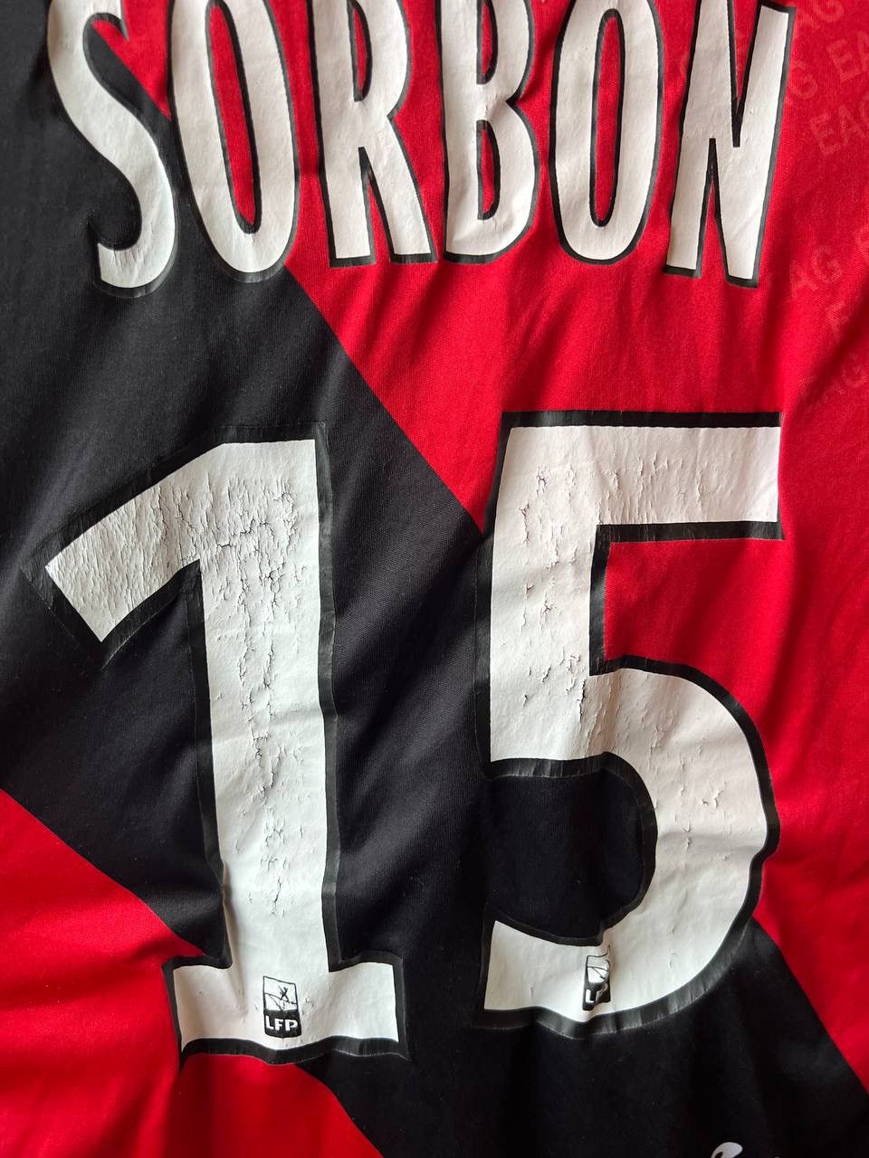 Sports Specialties 2014/15 EA GUINGAMP #15 SORBON MATCH WORN ISSUED JERSEY SZ L Size US L / EU 52-54 / 3 - 17 Thumbnail