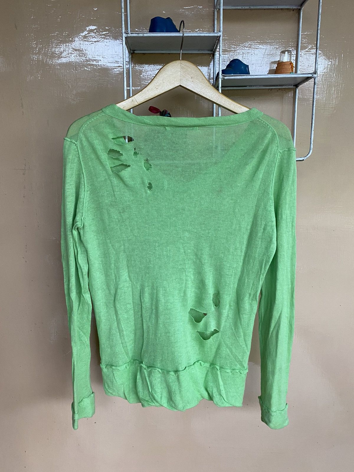 Hysteric Glamour Codescombine-japanesebrand arcived destroyed knitted Size US M / EU 48-50 / 2 - 3 Thumbnail