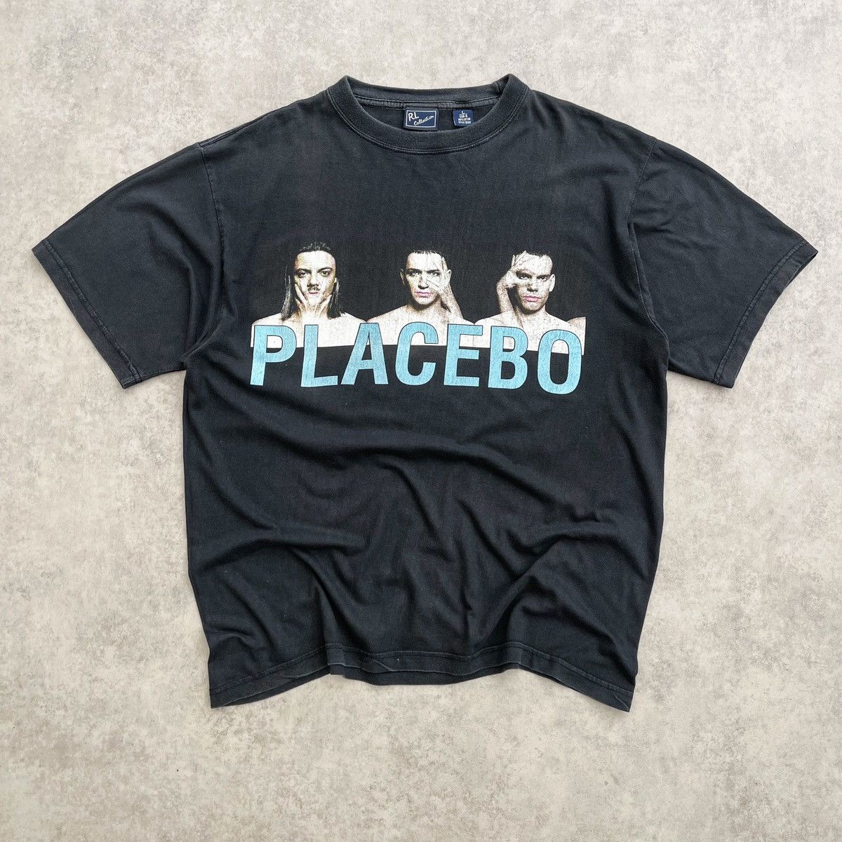 Vintage 90s Placebo Full Band Photo Tee – Ultra Rare