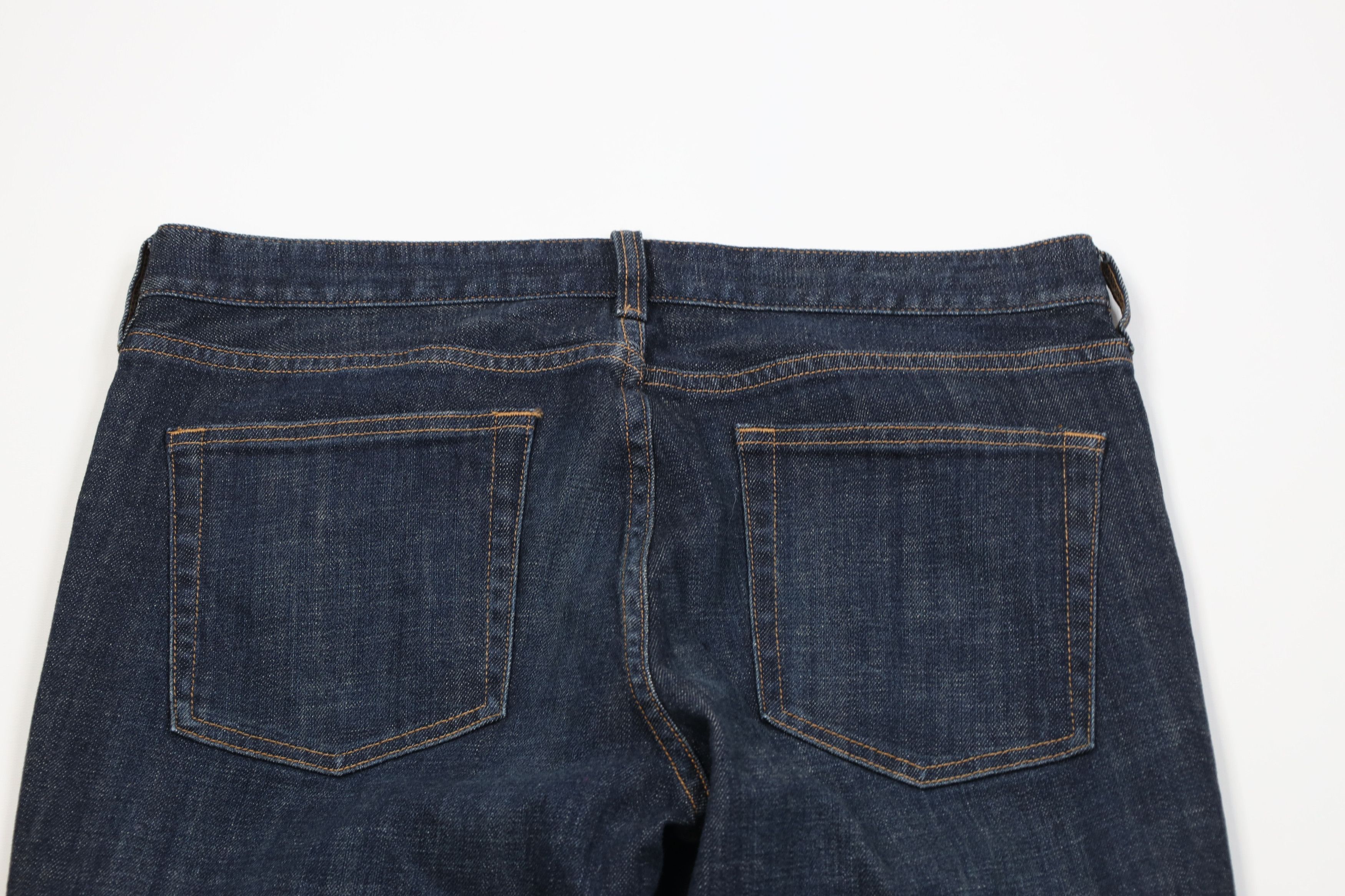 J.Crew Vintage Y2K J Crew Matchstick Straight Leg Jeans Blue Size 32" / US 10 / IT 46 - 10 Thumbnail
