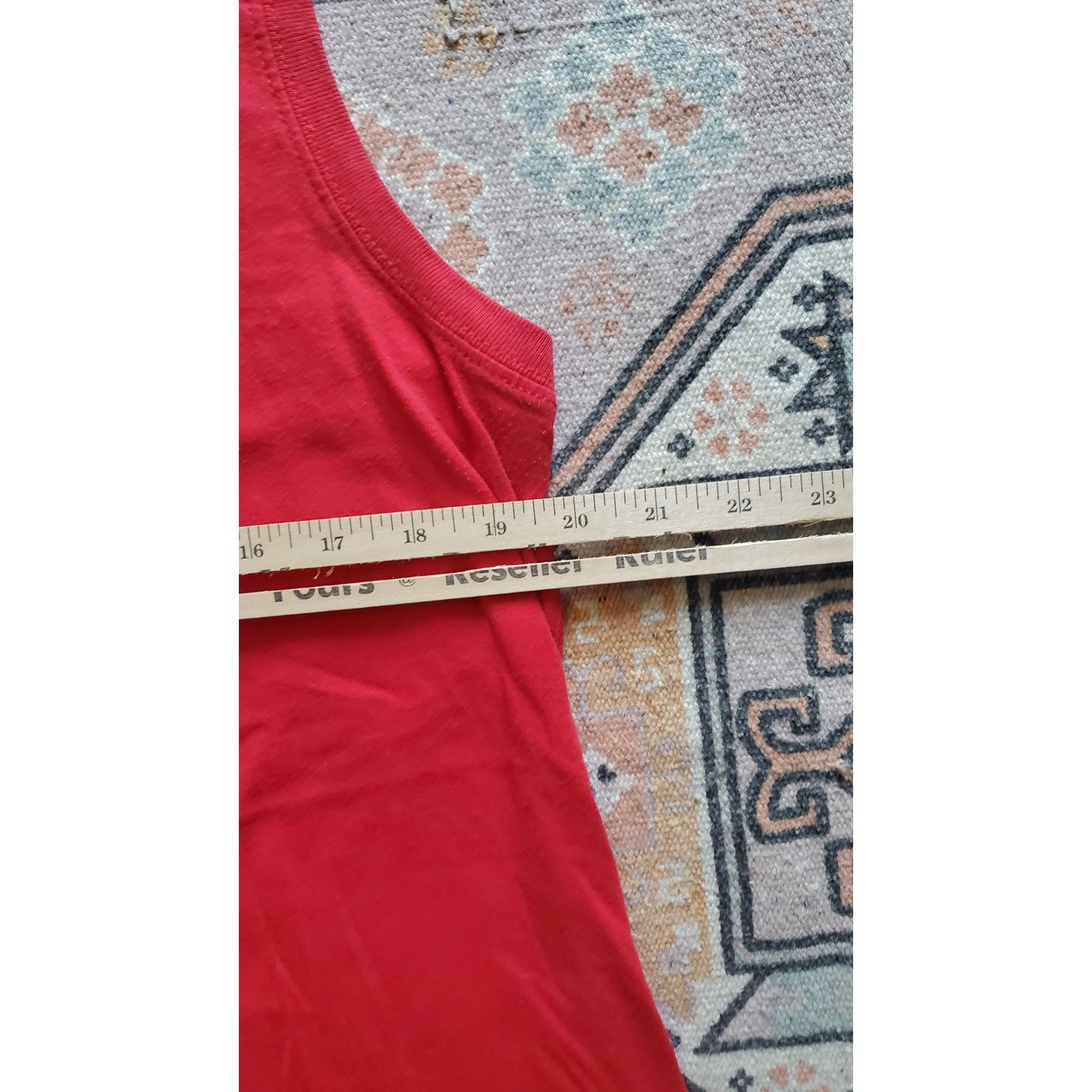 Tommy Hilfiger Y2K Tommy Hilfiger Made in USA Red Sleeveless Tank Top Shirt Size XL / US 12-14 / IT 48-50 - 6 Thumbnail