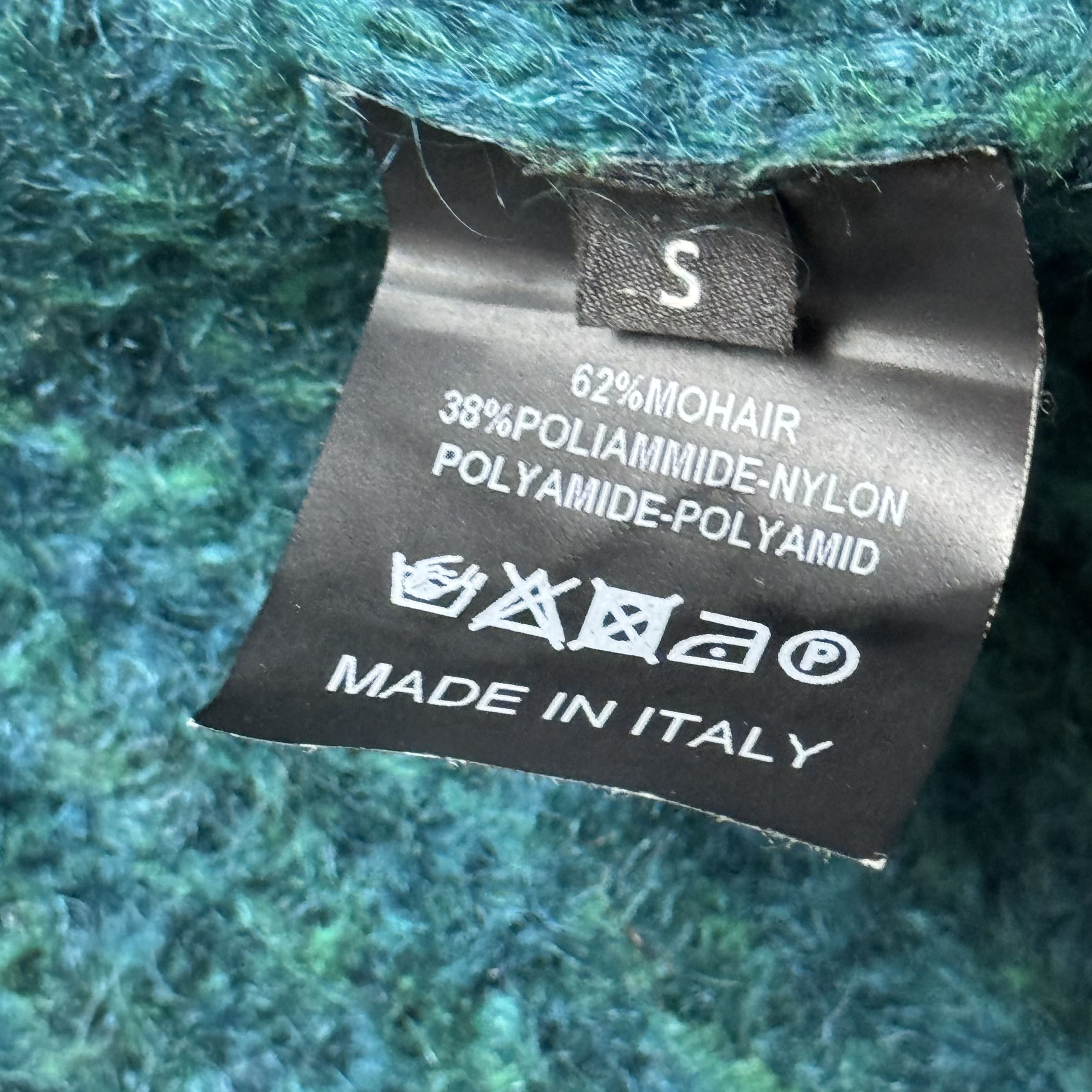 Raf Simons Raf Simons Green knit sweater Size US S / EU 44-46 / 1 - 6 Thumbnail