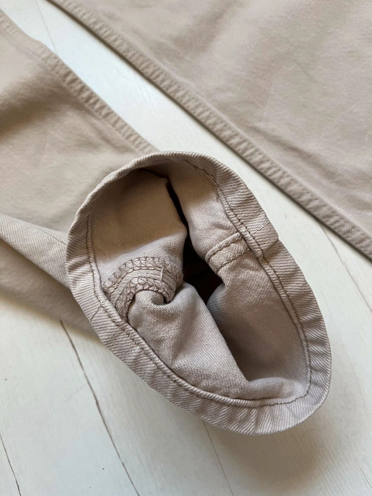 Levi's Levi’s 517 02 Deadstock Beige Denim Jeans Sz W 33 L 30 Size US 33 - 8 Thumbnail