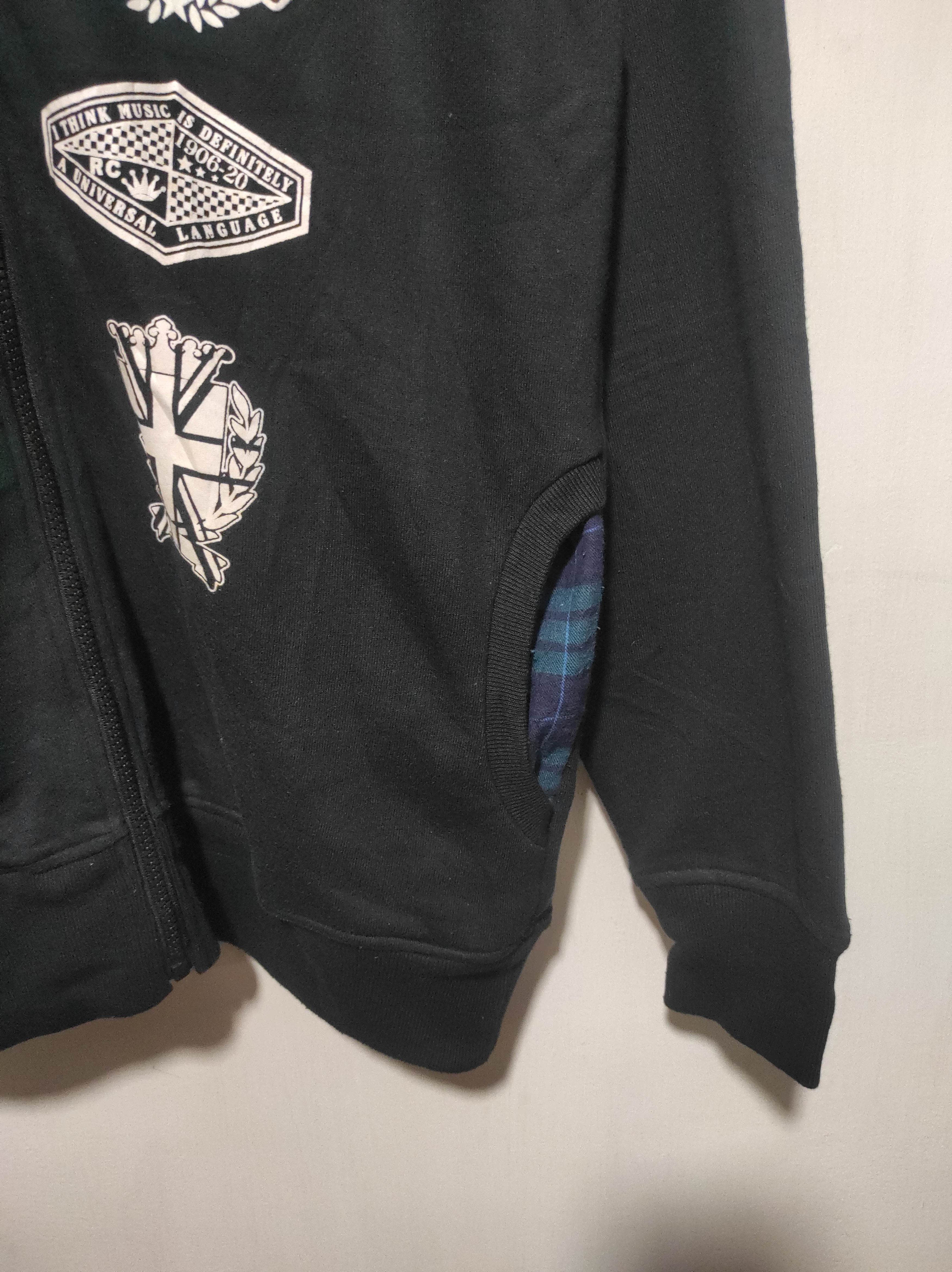 Hysteric Glamour Royal Craft Black Zip Fur Hoodie IfSixWasNine LGB style Size US L / EU 52-54 / 3 - 7 Thumbnail