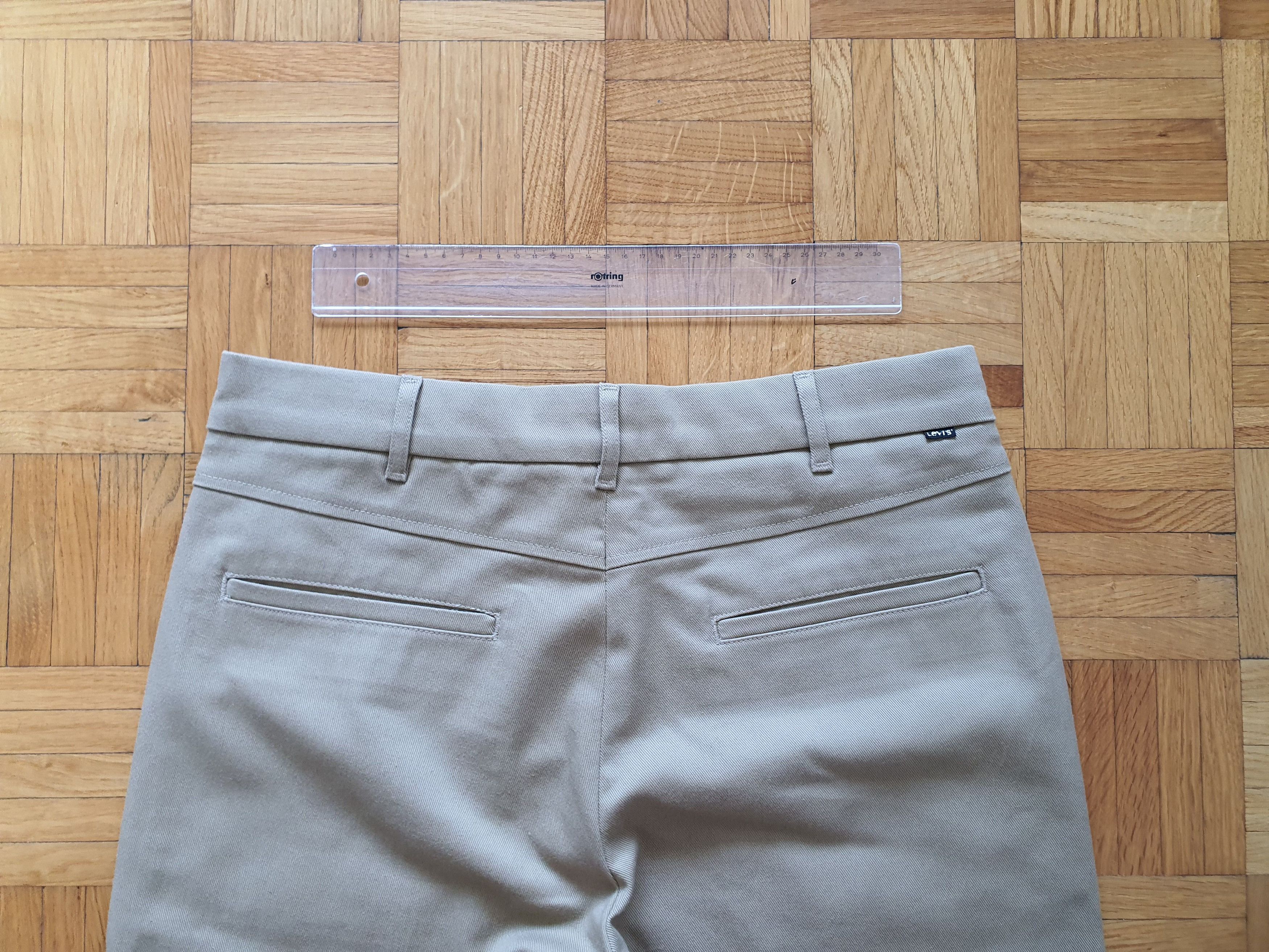 Levi's 502 (STA-PREST) Trousers Pants Chinos - W31 L32 (31x32) Size US 31 - 10 Thumbnail