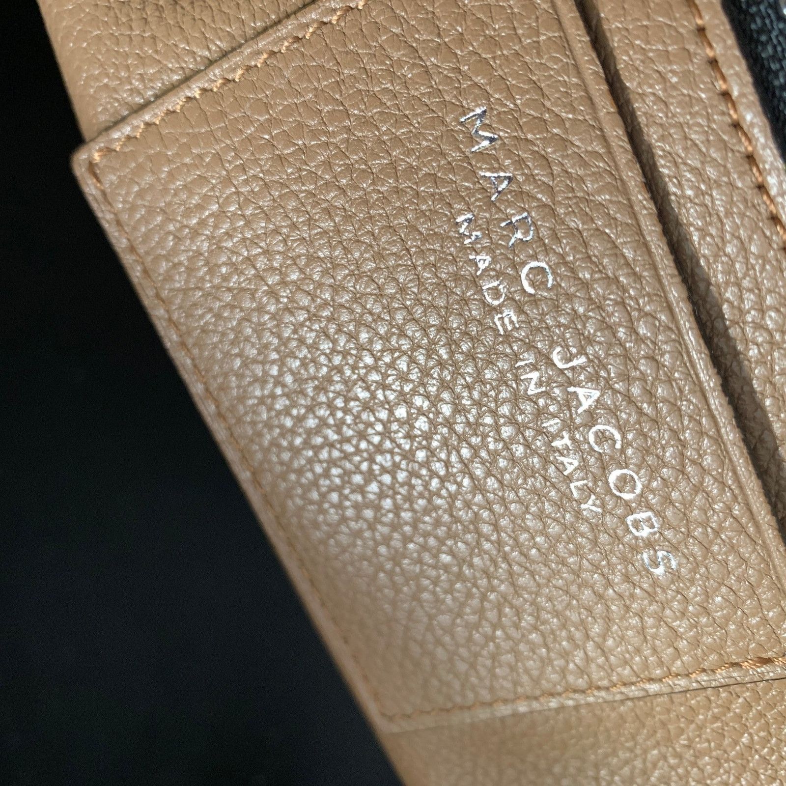 Marc Jacobs MARC JACOBS Tan Pebble Grain Leather Satchel HandBags Size ONE SIZE - 11 Thumbnail