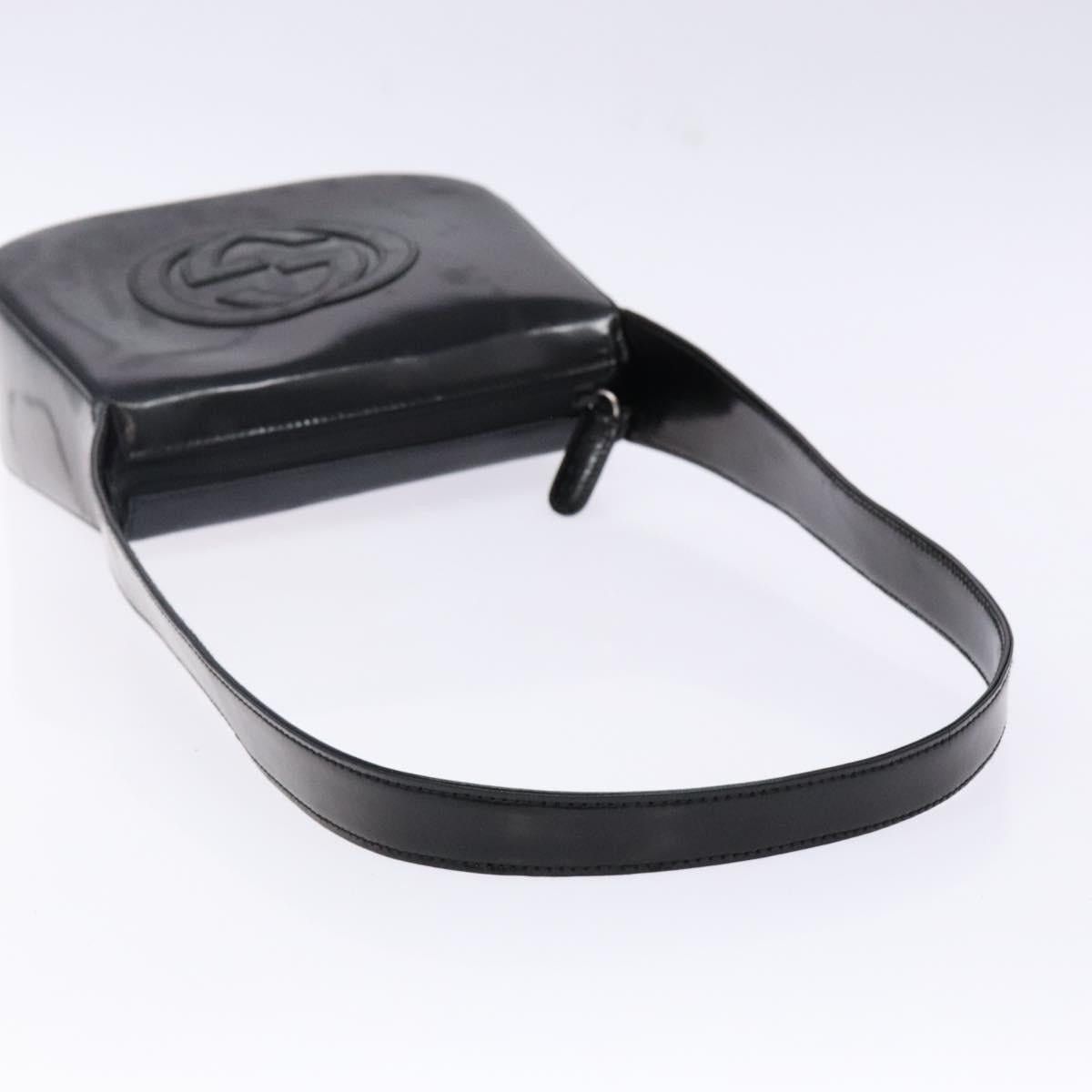 Gucci GUCCI Shoulder Bag Patent Leather Black Silver 007 2046 007 Size ONE SIZE - 7 Thumbnail