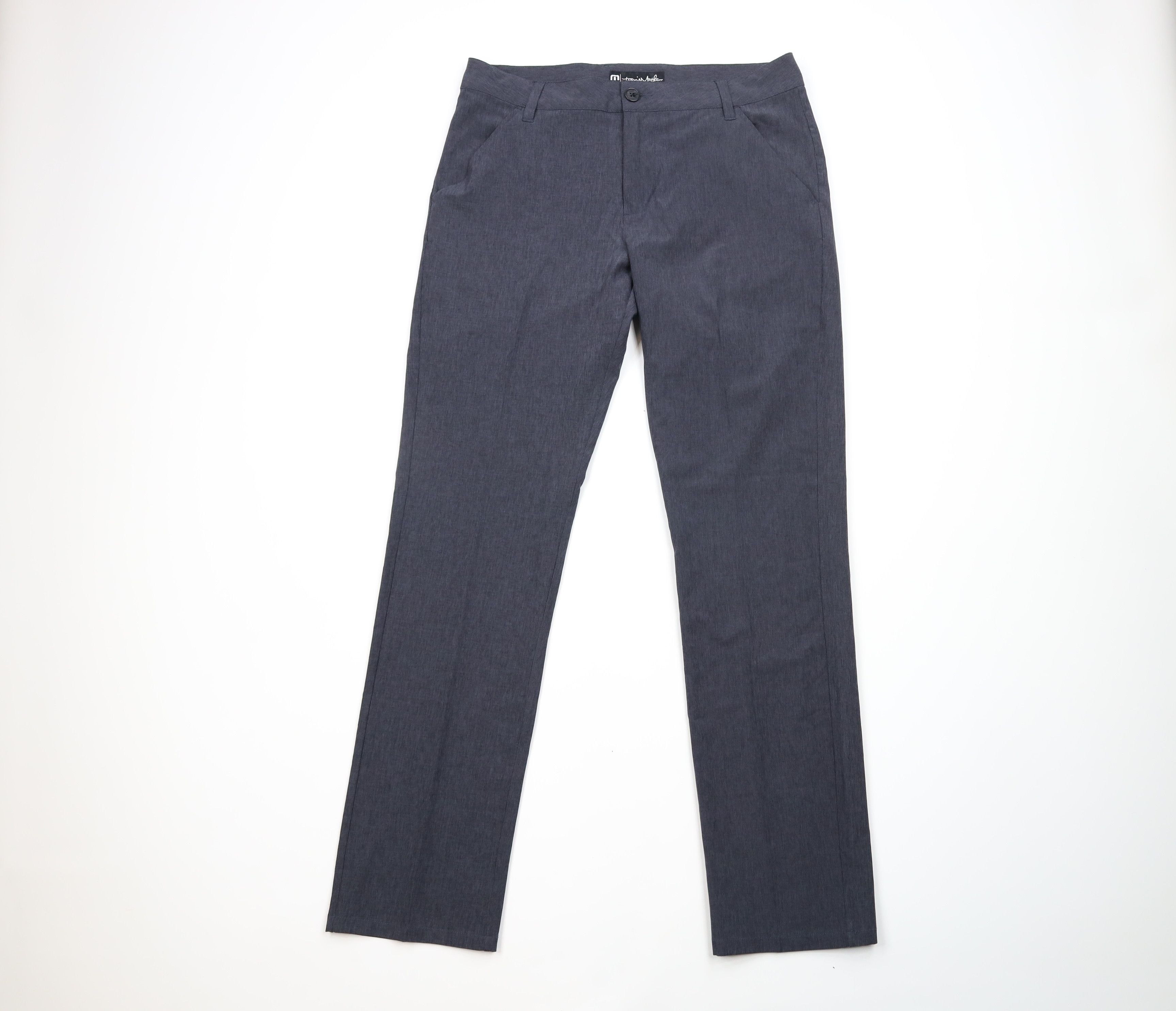 image of Travis Mathew Front Stretch Golfing Golf Chino Pants Gray in Grey, Men's (Size 32)