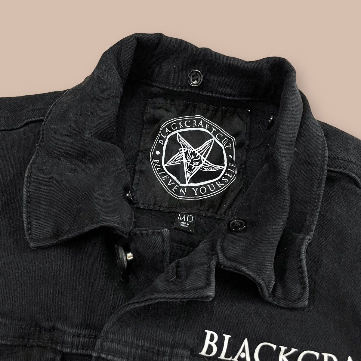 BlackCraft Hooded Denim Vest