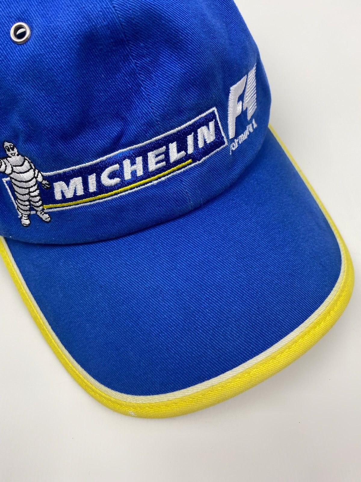 Vintage 2000’s Vintage Michelin Tires Formula 1 Strap Back Cap Size ONE SIZE - 3 Thumbnail