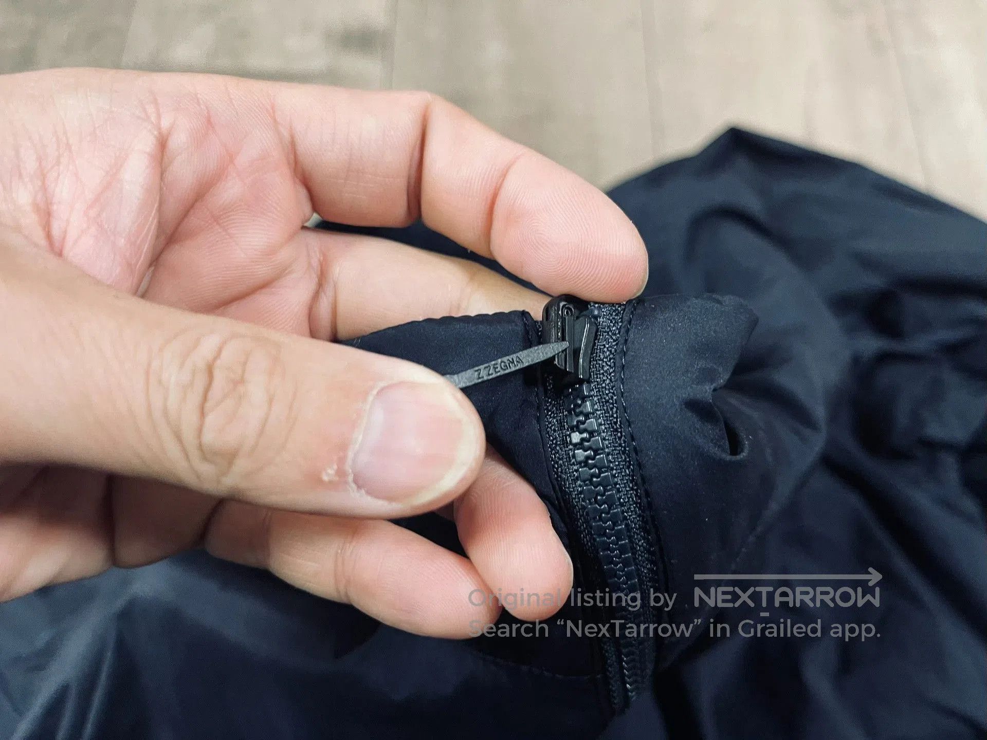 Z Zegna Z ZEGNA Techmerino Reversible Lightweight Jacket. Size US XL / EU 56 / 4 - 8 Thumbnail