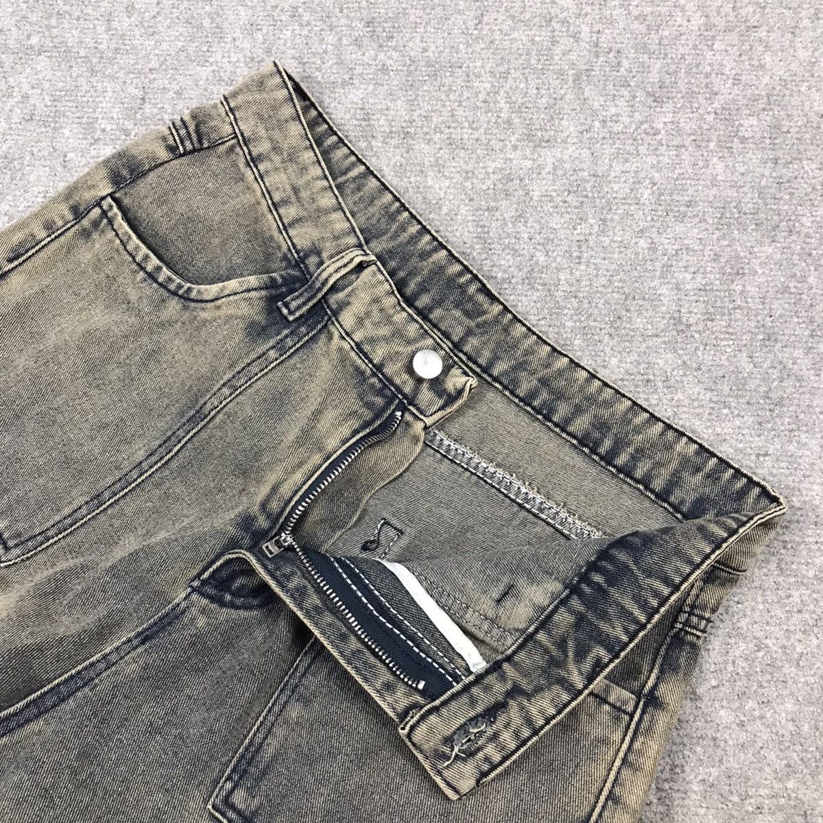 Japanese Brand DENIM RUSTY BAGGY MULTI POCKET JEANS PANTS Size US 29 - 11 Thumbnail